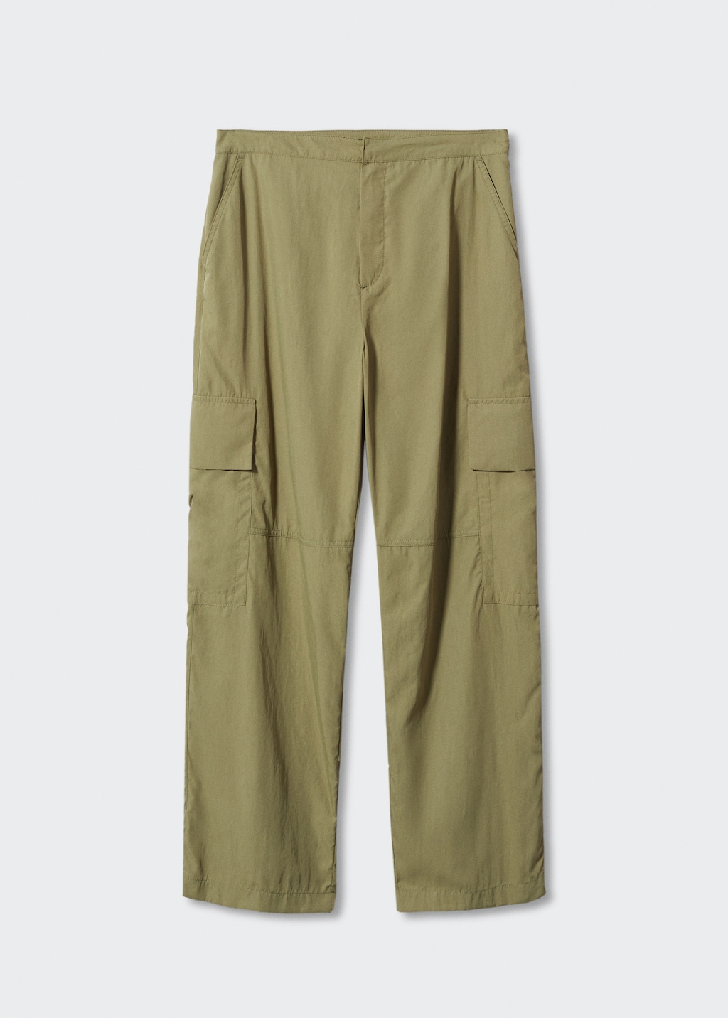 Y's BORN PRODUCT] COTTON TWILL CUFFED HEM CARGO PANTS – THE