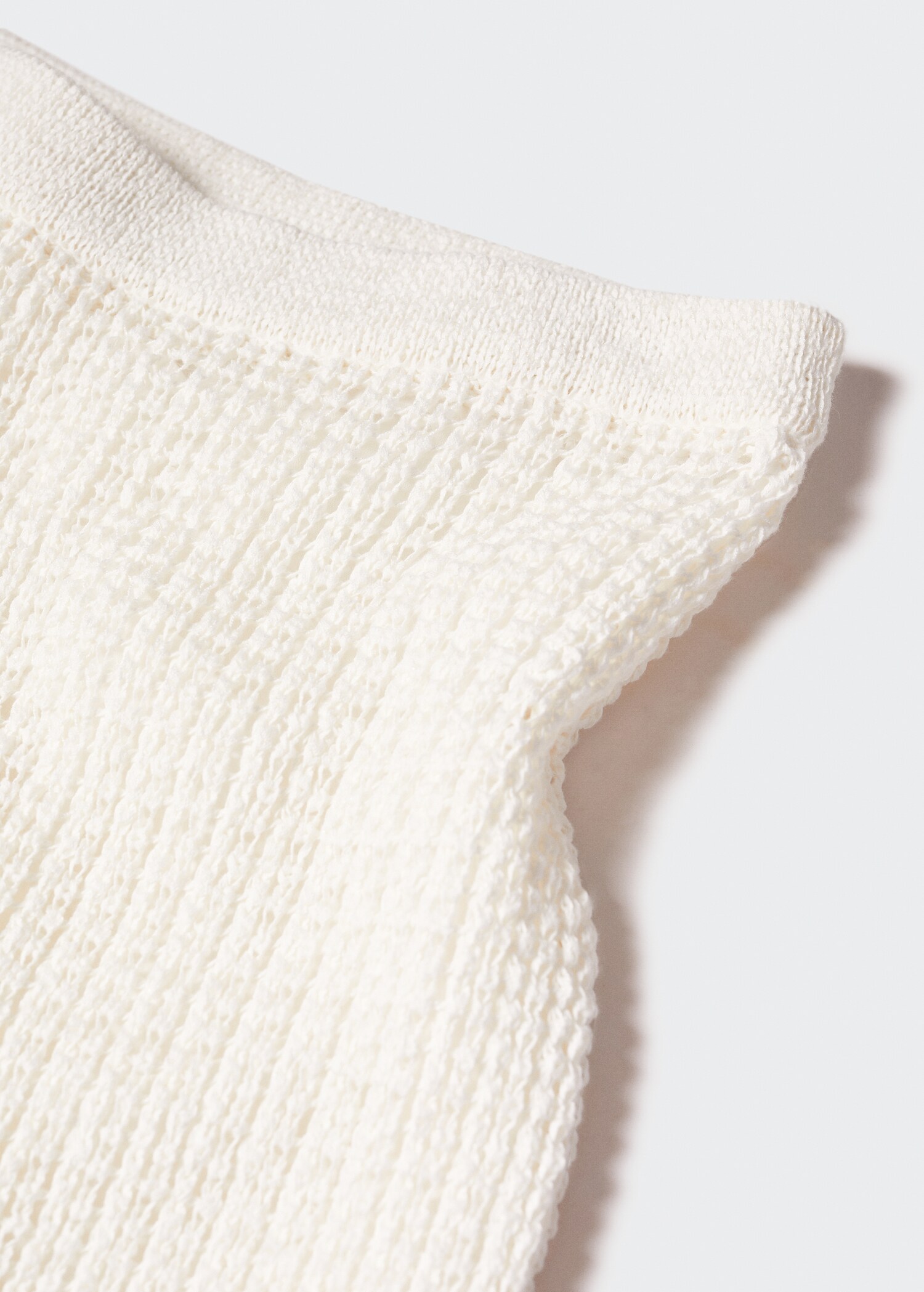 Openwork knitted skirt - Details of the article 8