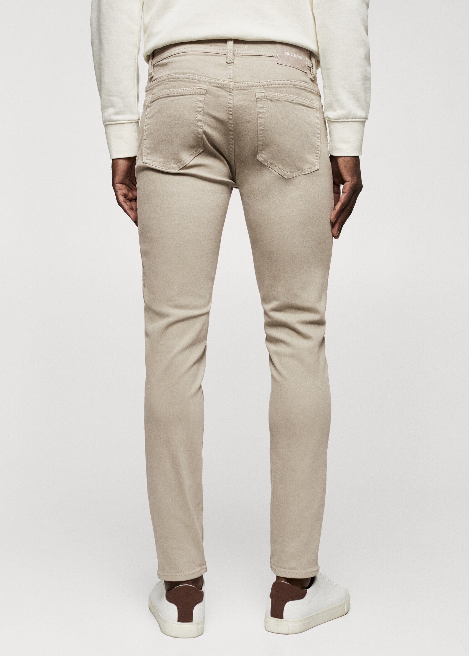 Färg skinny jeans - Artikelns baksida