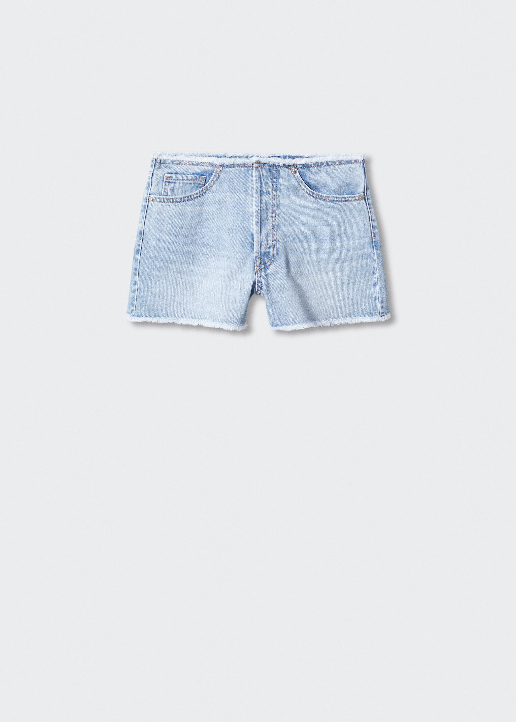 Jeans-Shorts mit mittlerer Bundhöhe - Artikel ohne Model
