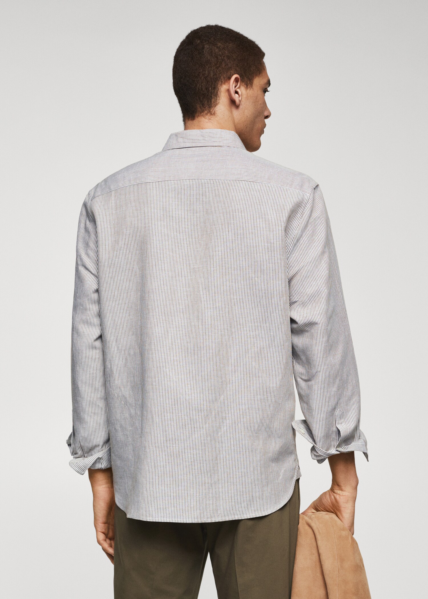 Camisa oversize rayas - Reverso del artículo