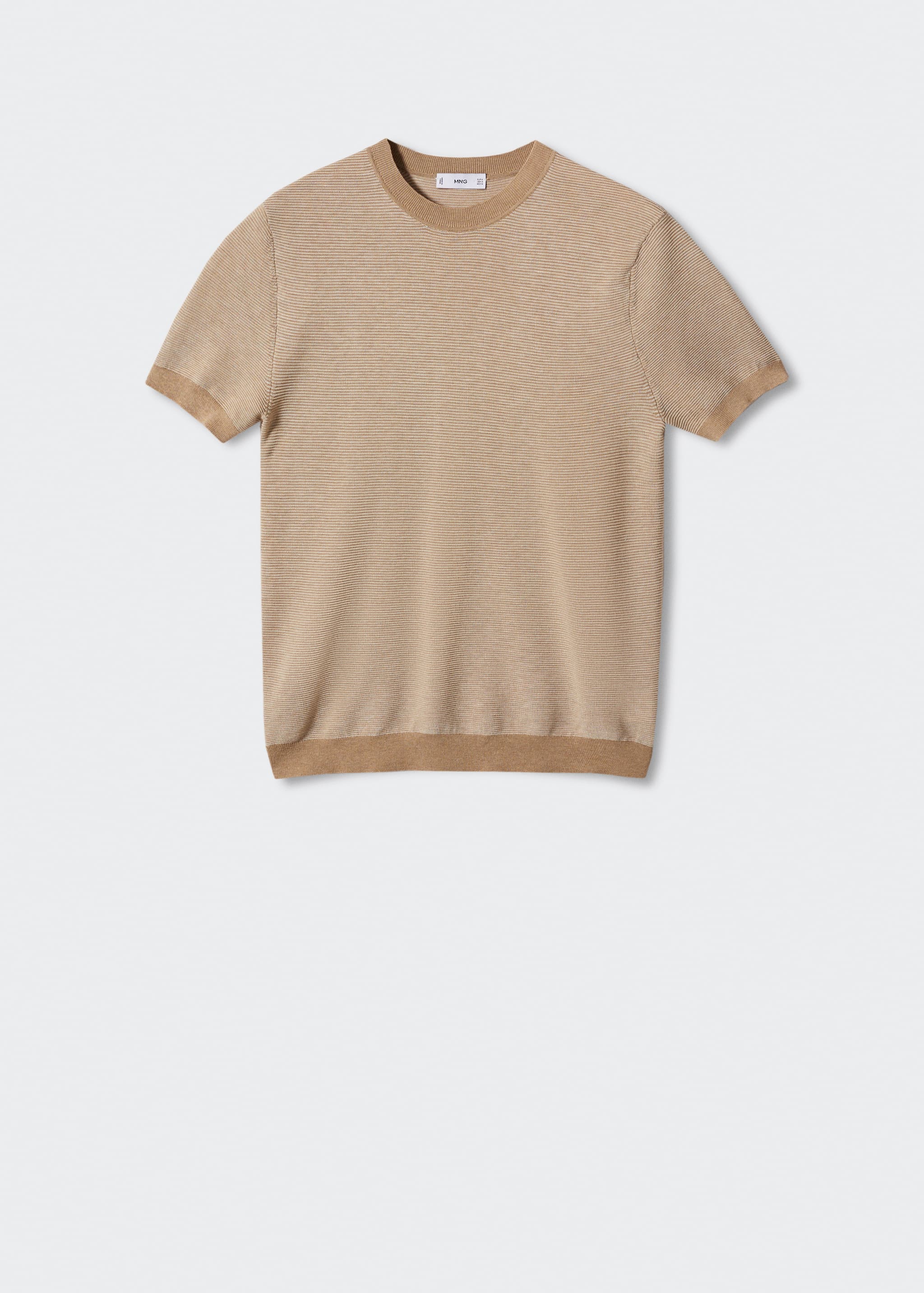 Camiseta punto textura - Artículo sin modelo