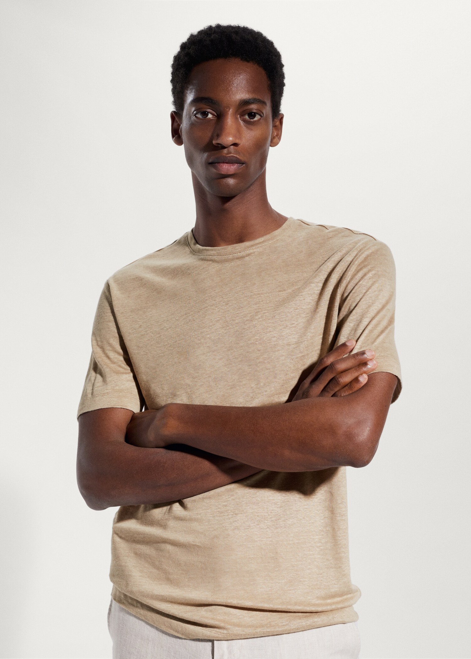 Μπλούζα Slim Fit 100% λινό - Λεπτομέρεια του προϊόντος 2
