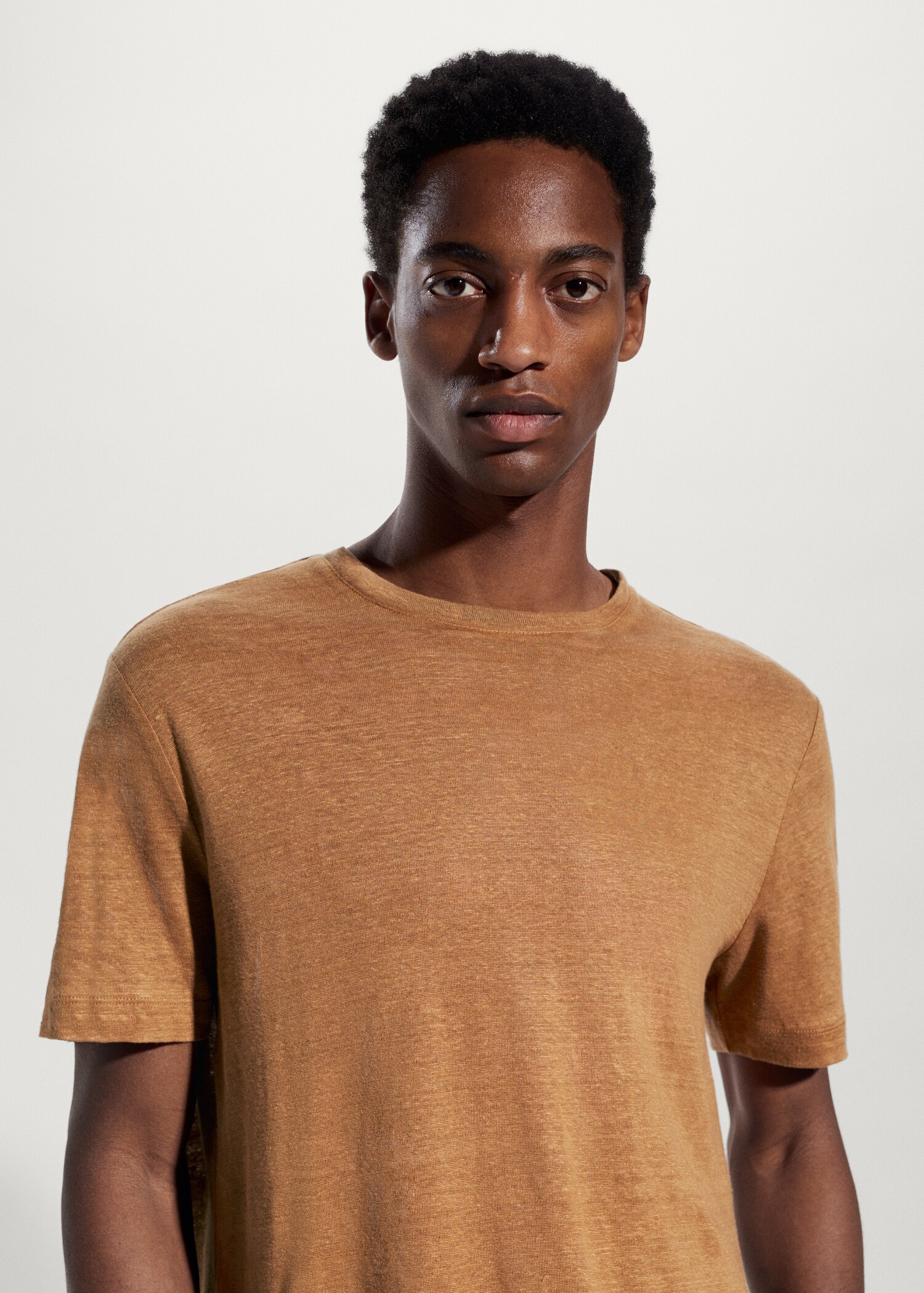 Μπλούζα Slim Fit 100% λινό - Λεπτομέρεια του προϊόντος 1