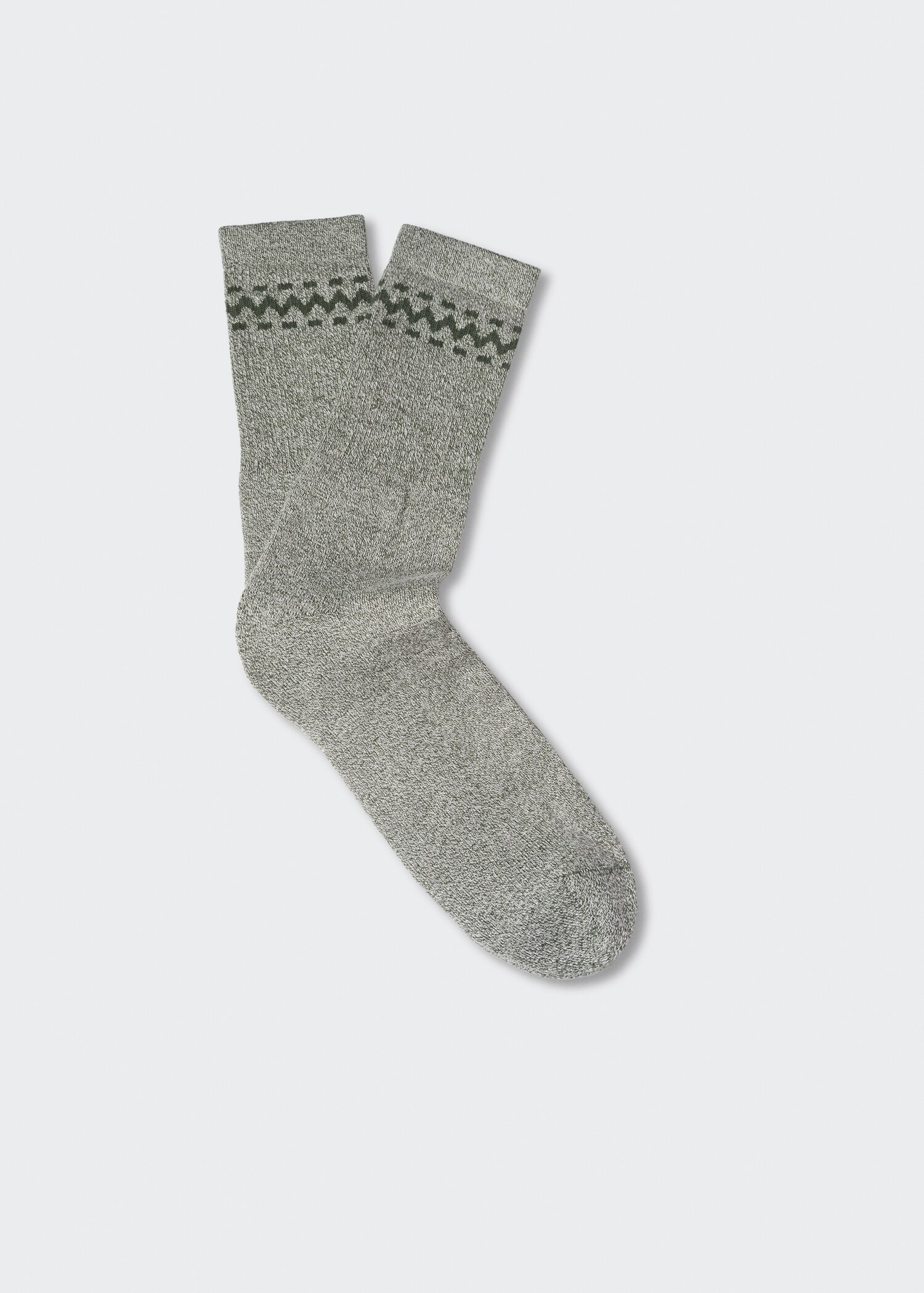 Șosete cu motive jacquard - Articol fără model