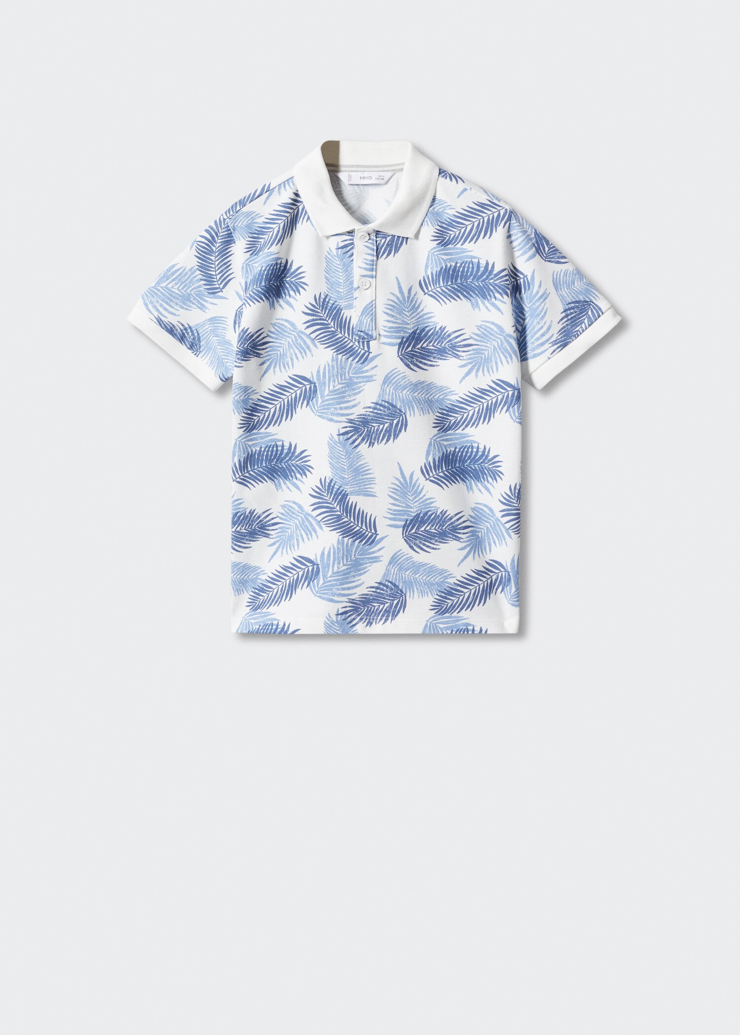 Polo-Shirt mit Palmenmotiv - Artikel ohne Model