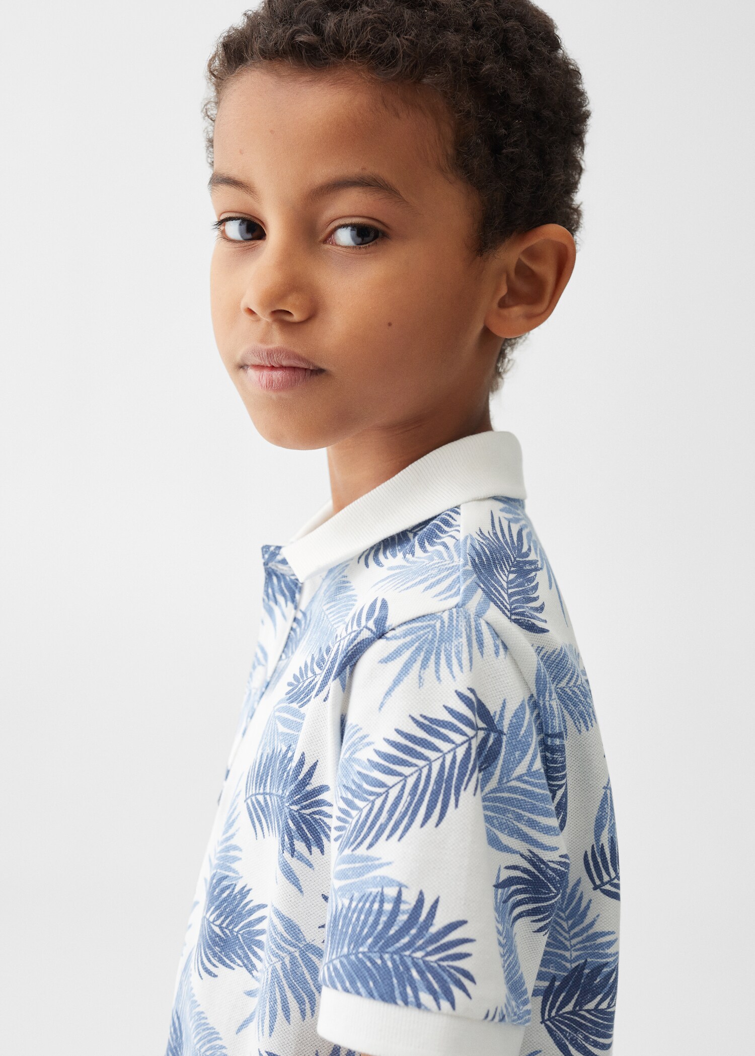 Polo-Shirt mit Palmenmotiv - Detail des Artikels 1