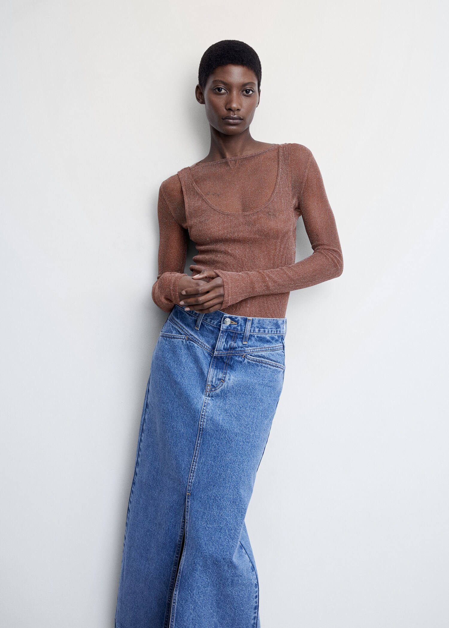 Top de malha de lurex - Pormenor do artigo 2