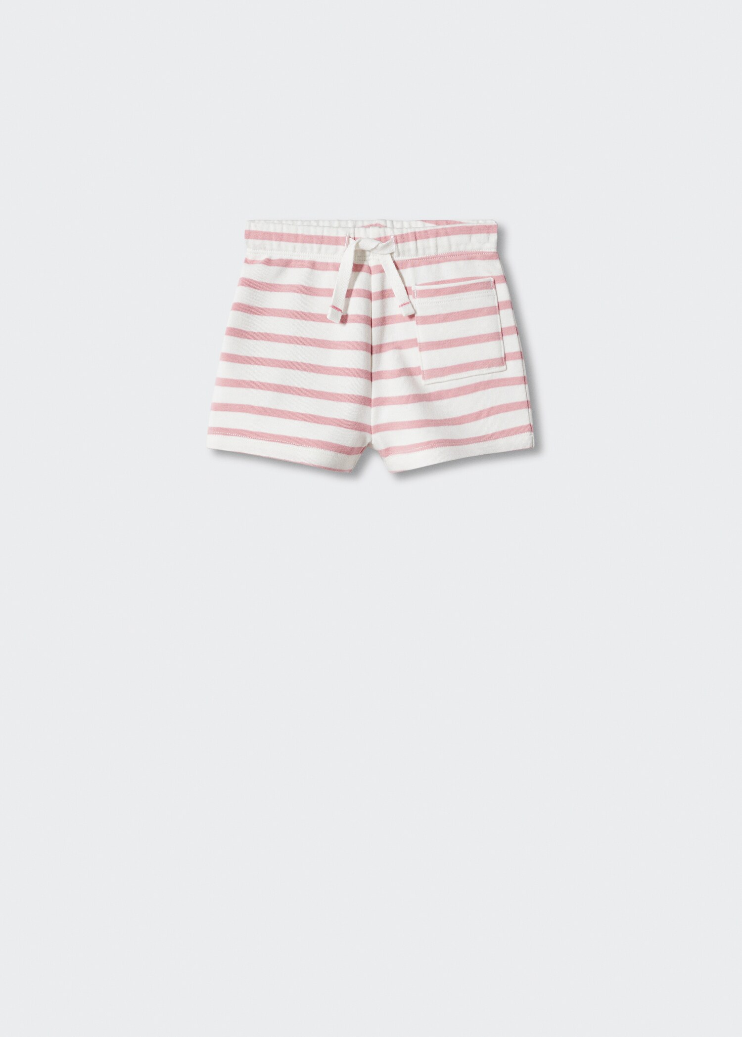 Cotton striped shorts - Article without model