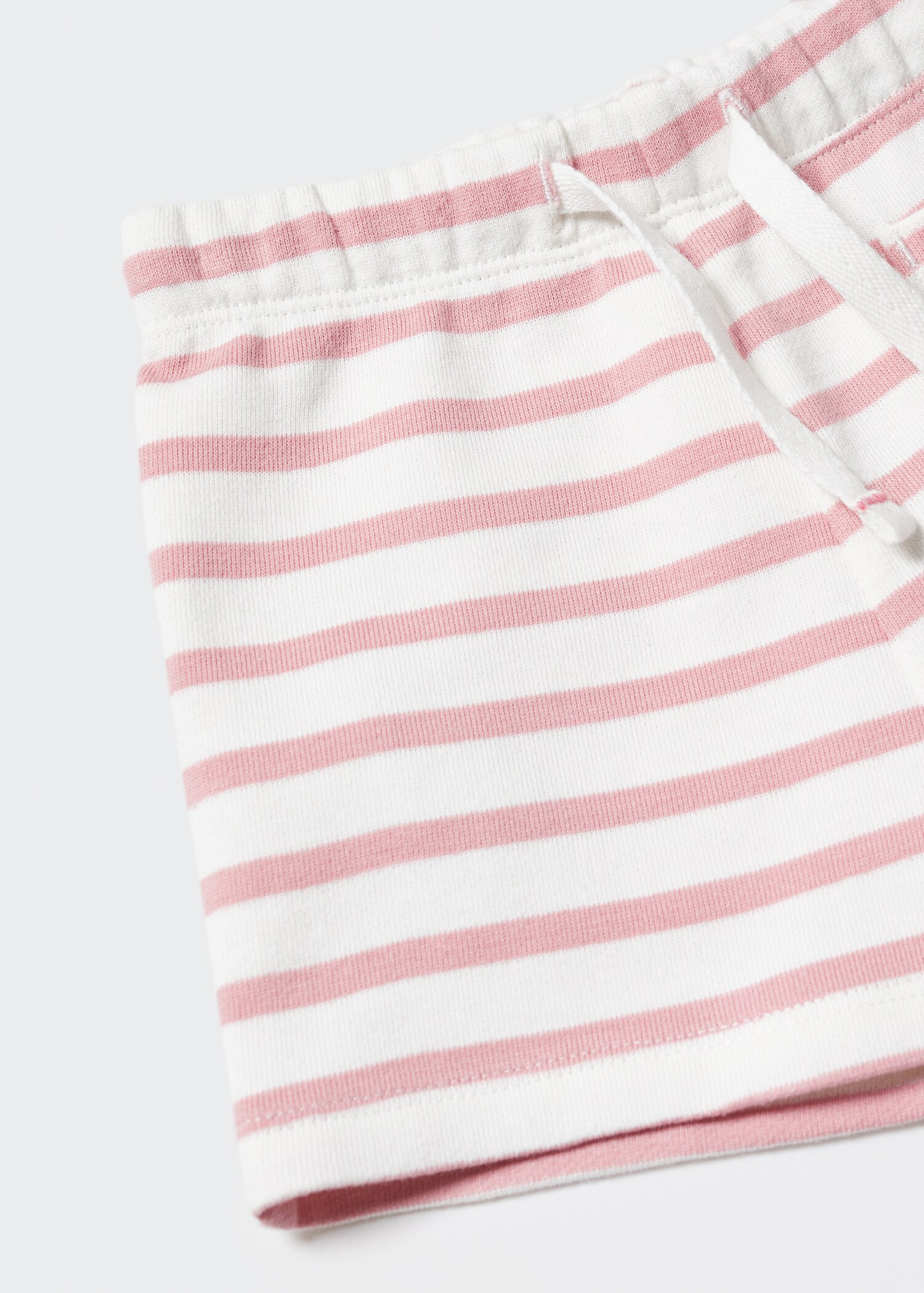 Cotton striped shorts - Details of the article 8