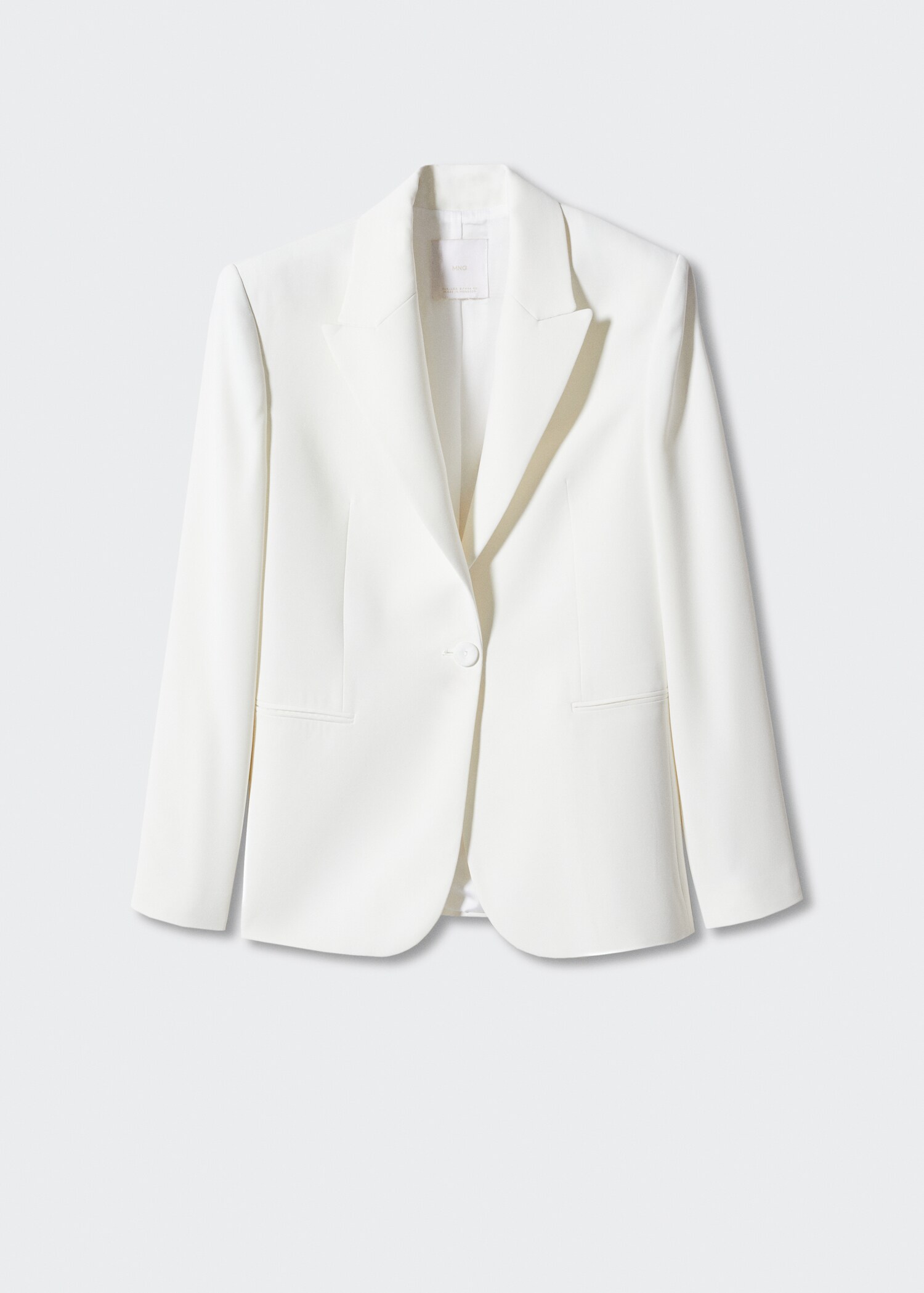Straight-fit suit blazer - Article without model