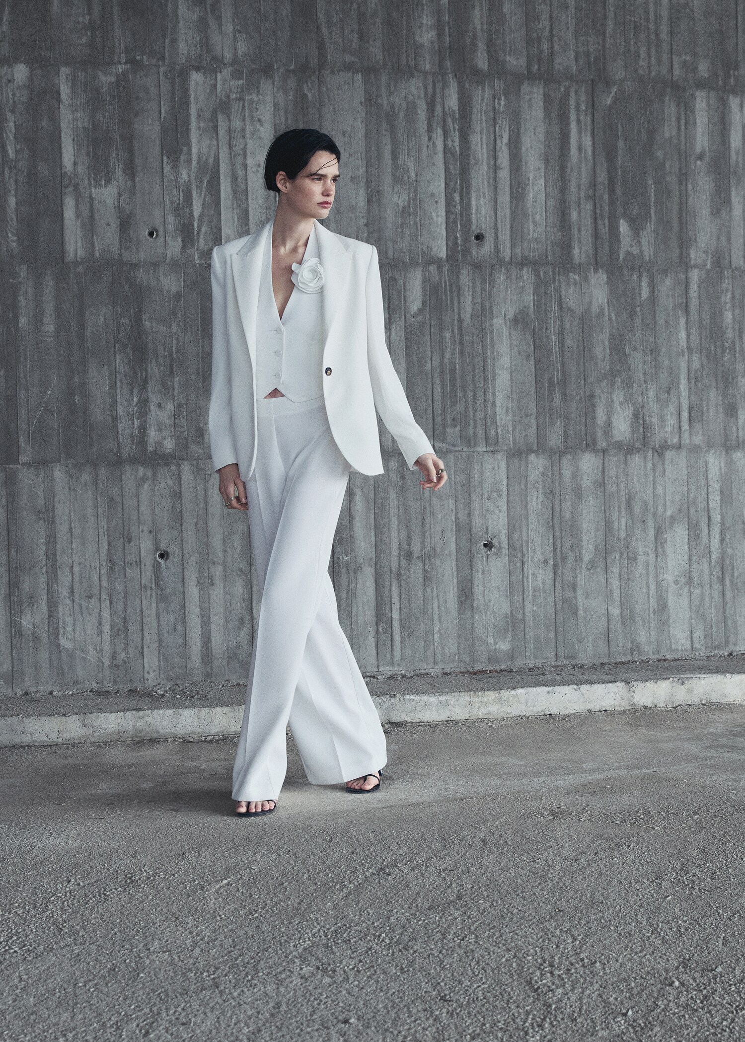 Straight-fit suit blazer - Details of the article 6