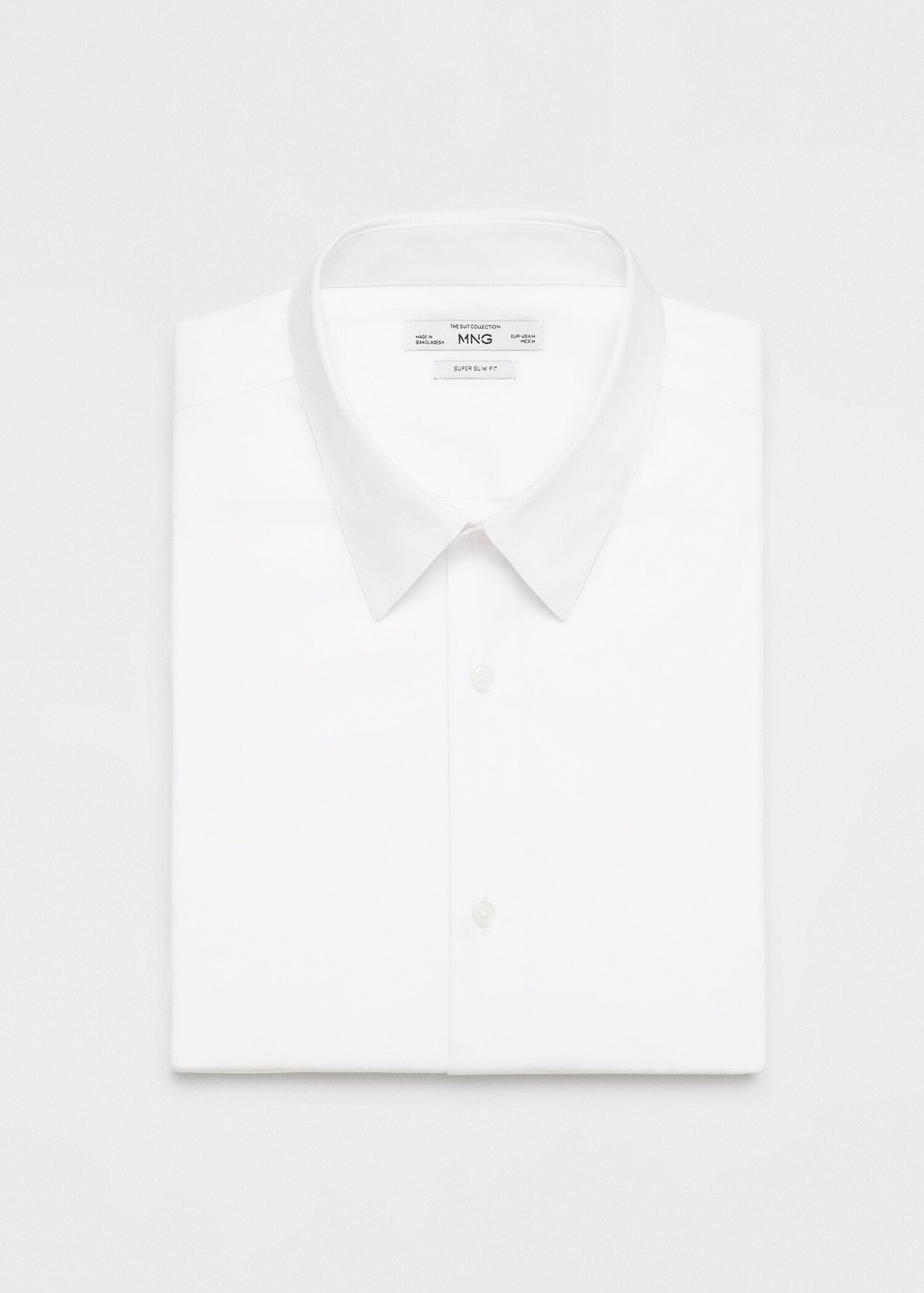 Super slim fit suit shirt - Details of the article 0