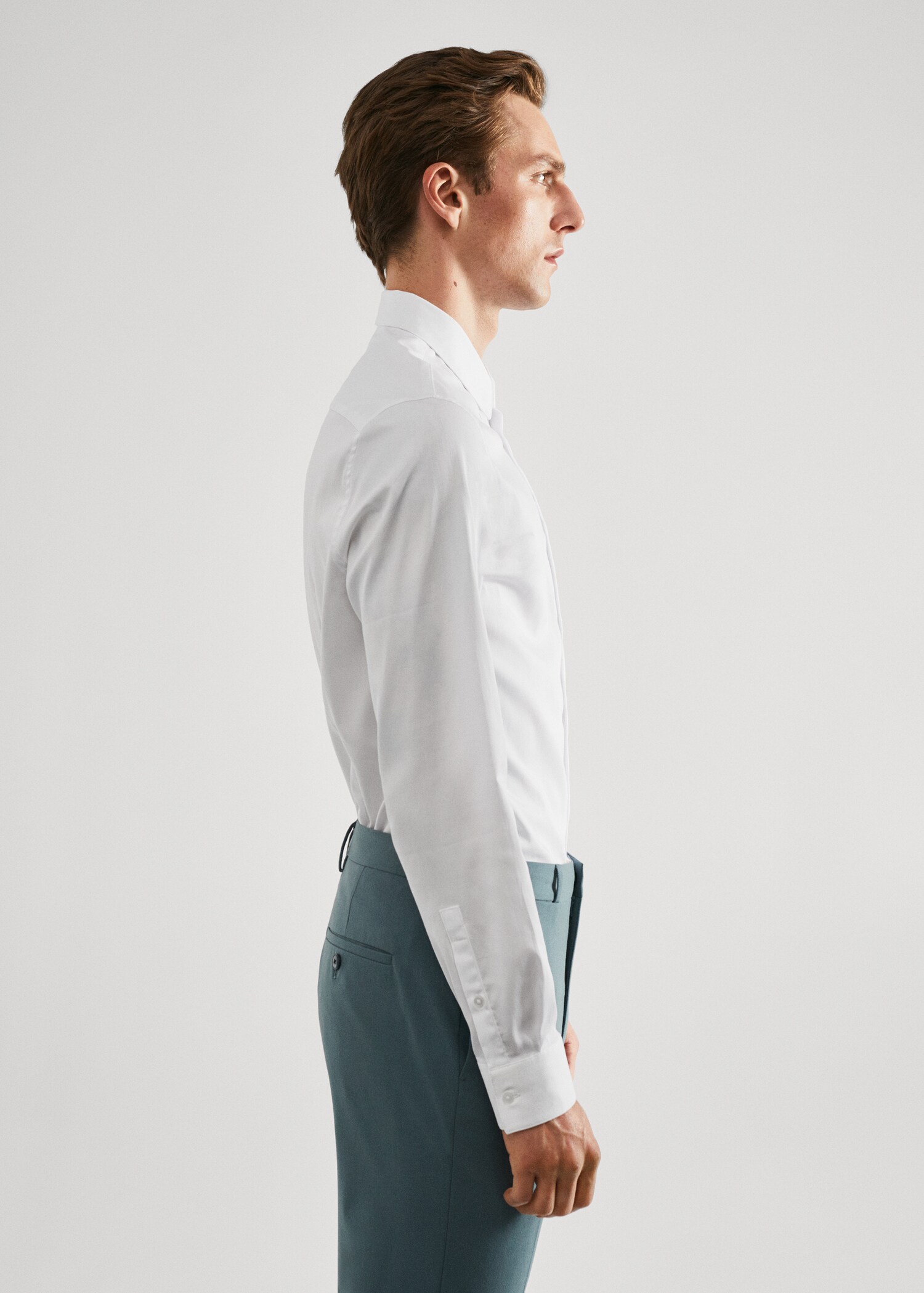 Super slim fit suit shirt - Details of the article 2