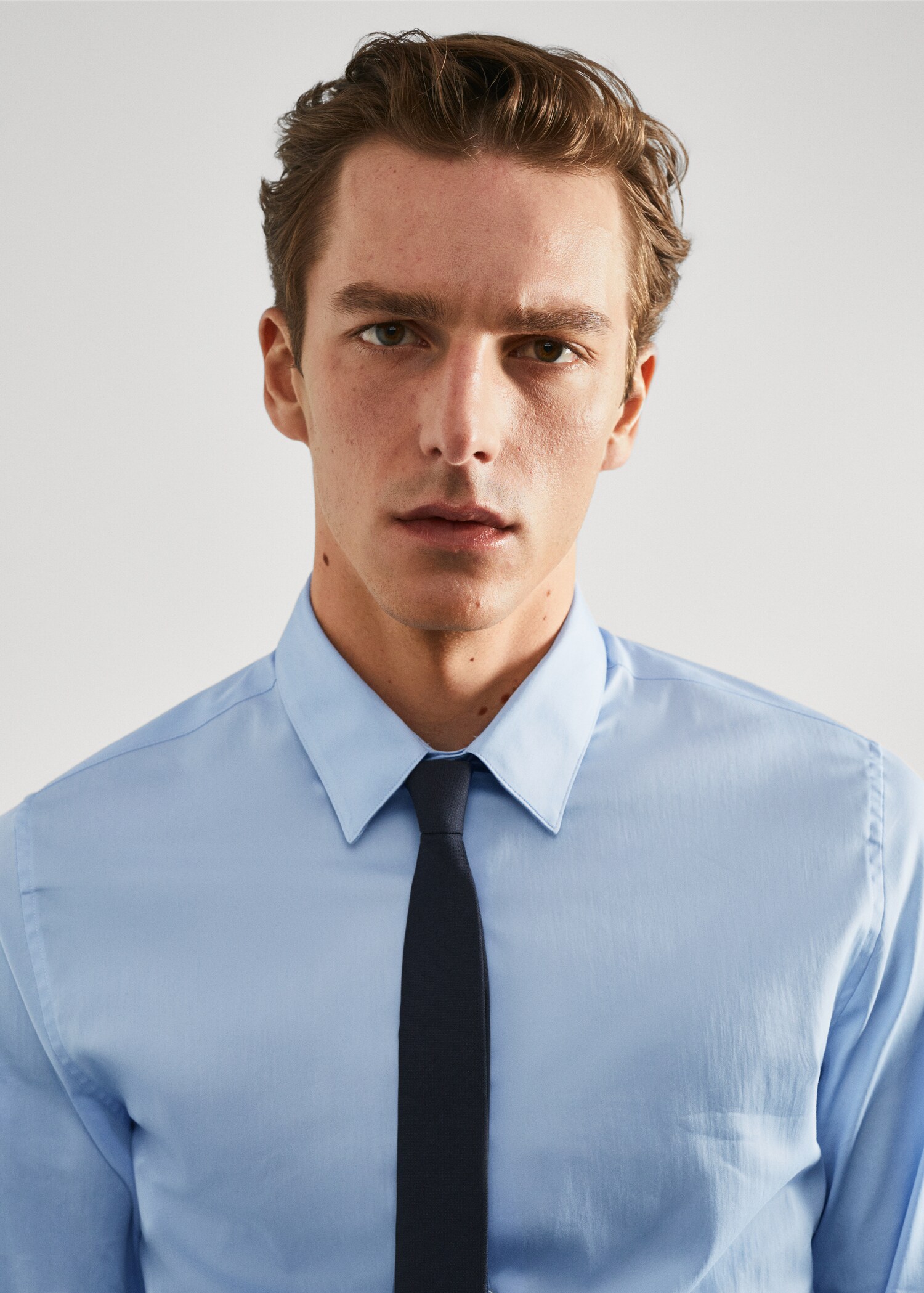 Super slim fit suit shirt - Details of the article 1