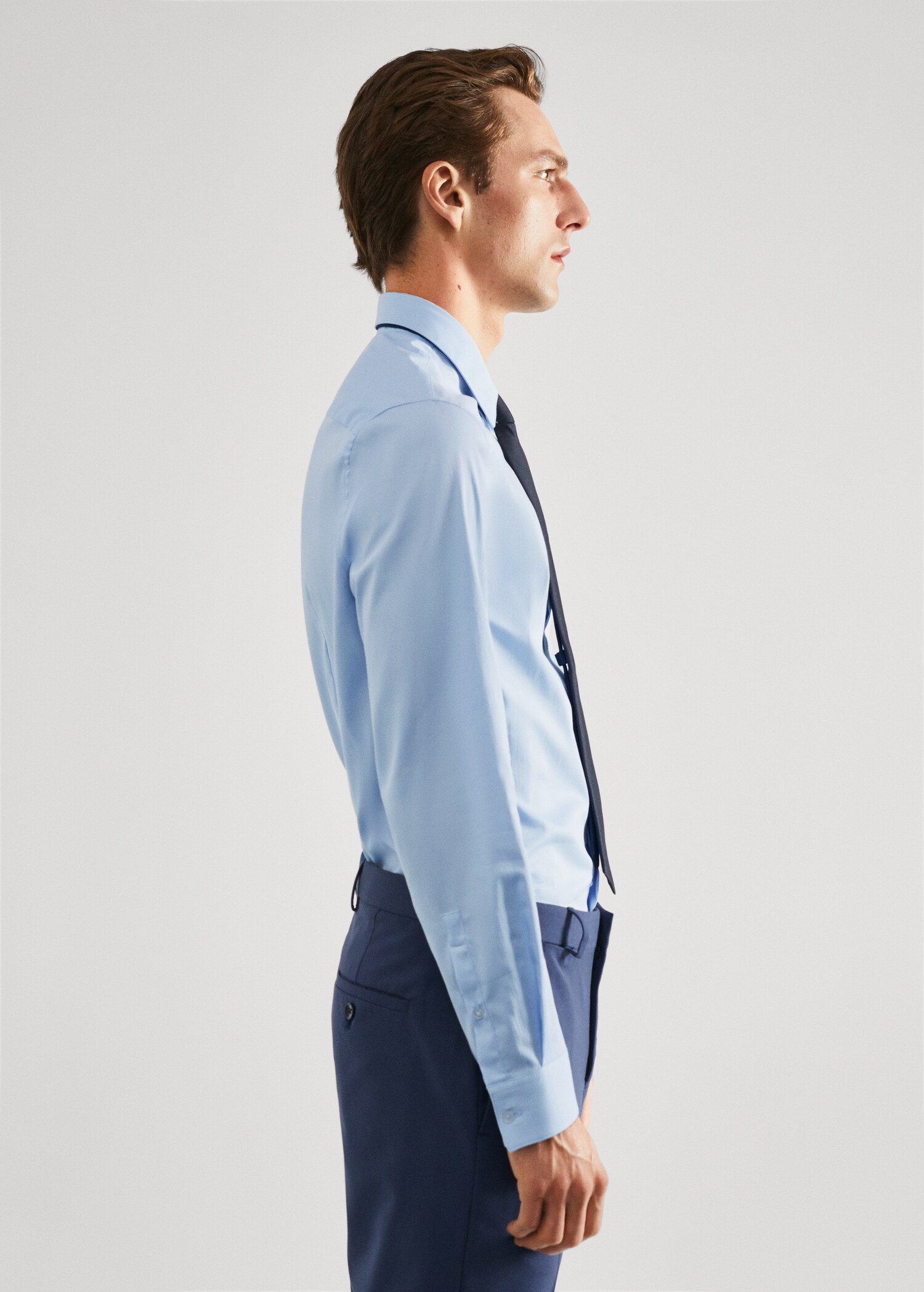 Super slim fit suit shirt - Details of the article 2