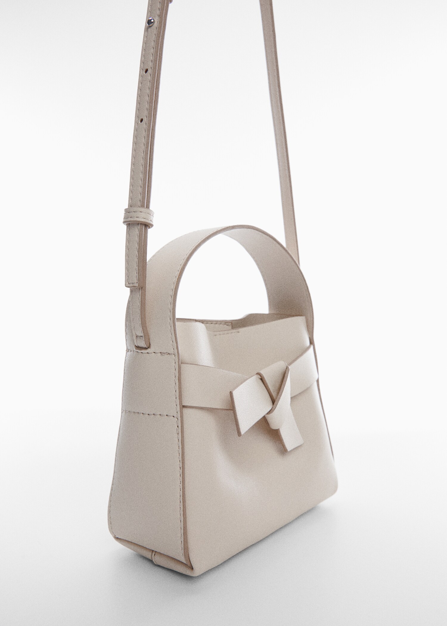 Bag with bow detail  - Medium plane