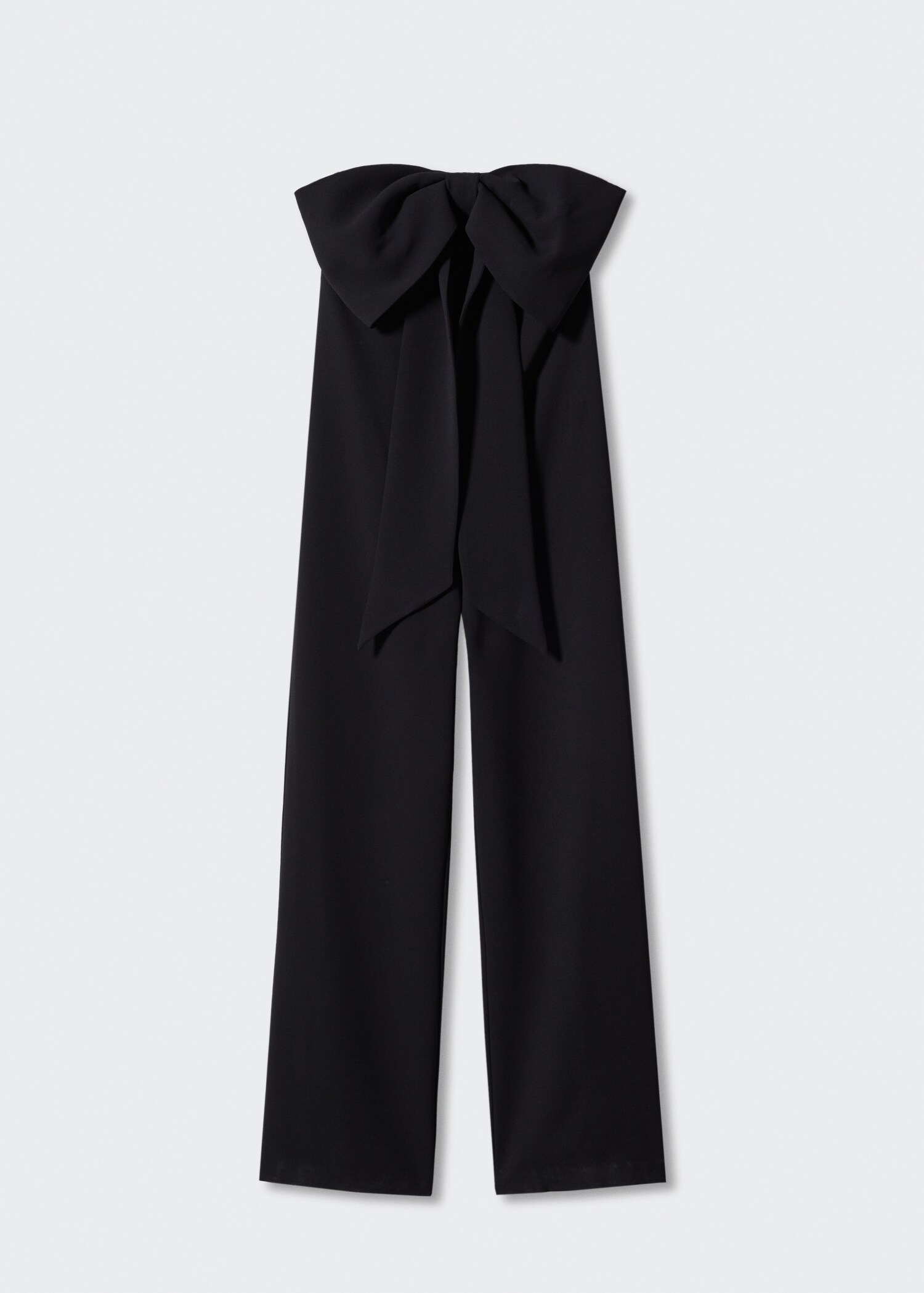 Strapless bow jumpsuit - Article without model