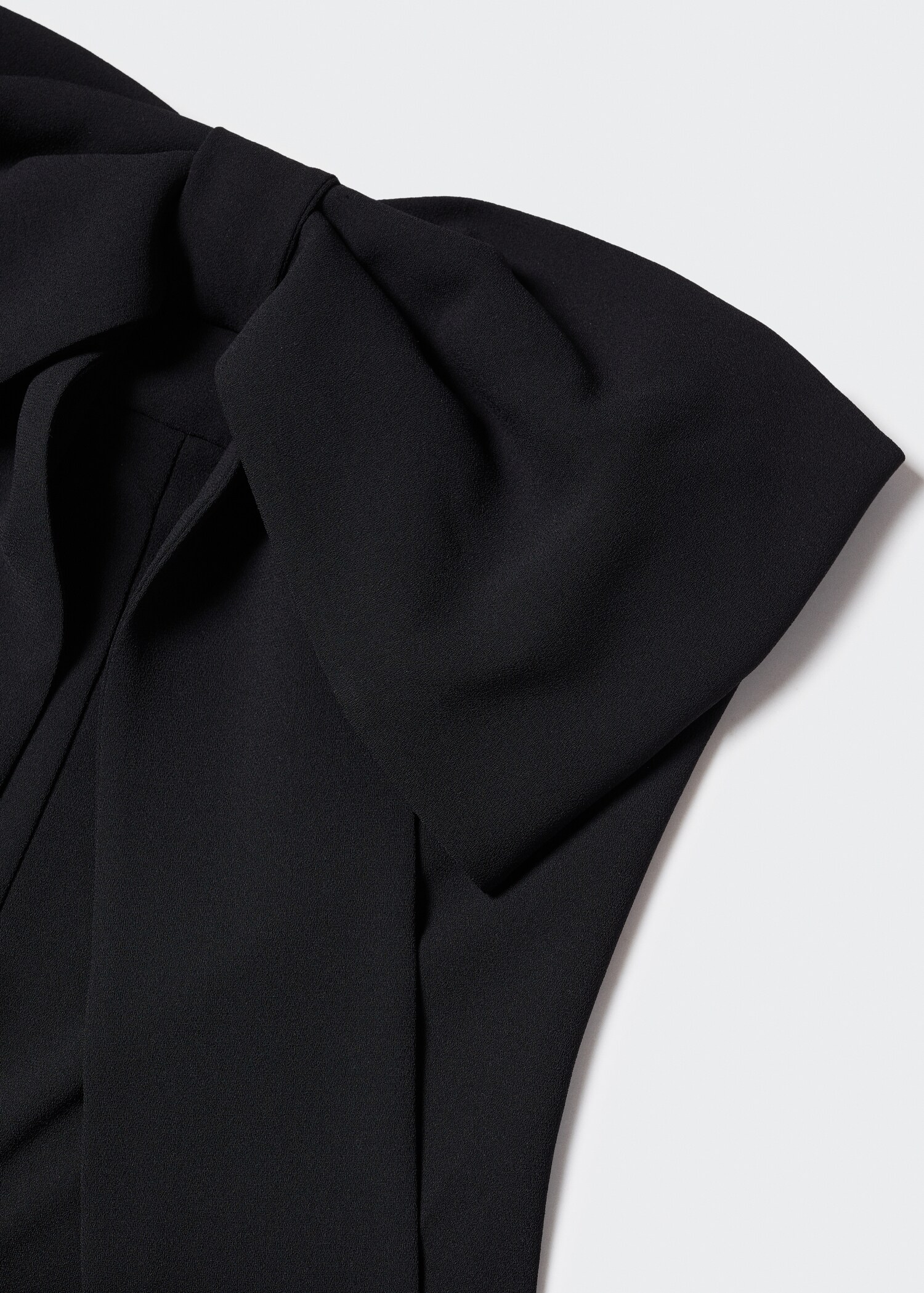 Strapless bow jumpsuit - Details of the article 8