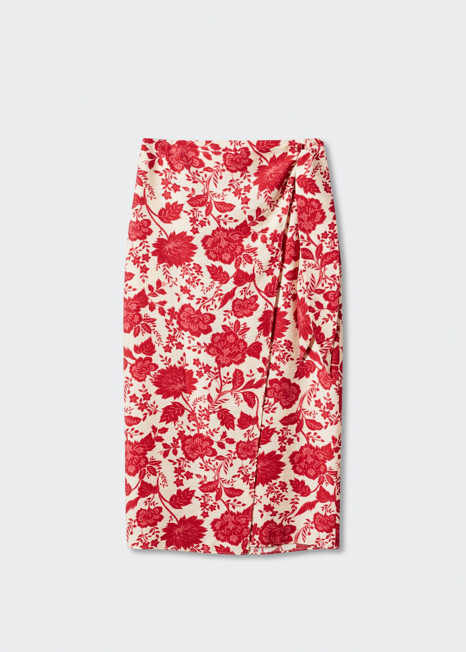 Floral wrapped skirt - Article without model