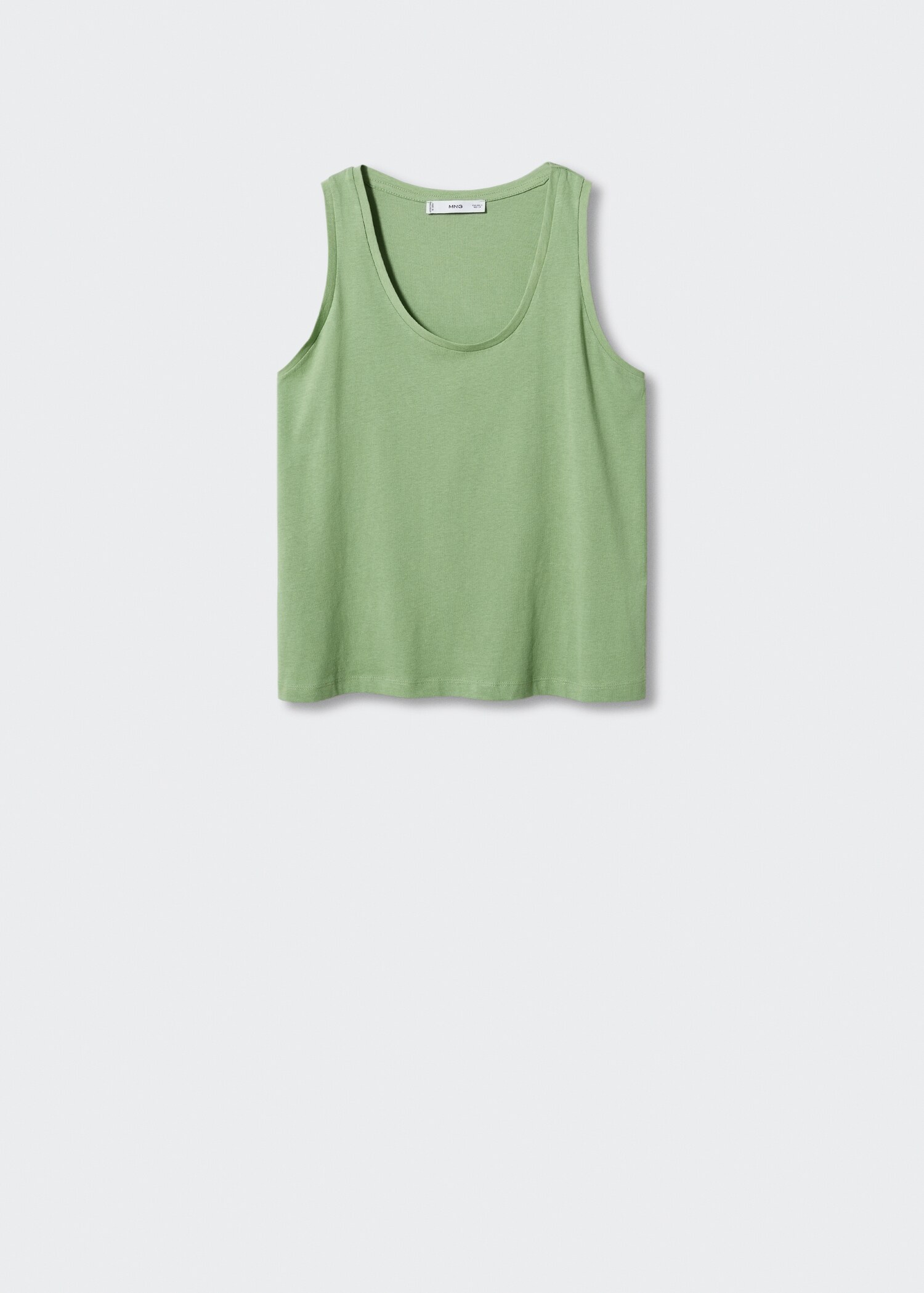 Cotton tank top - Article without model