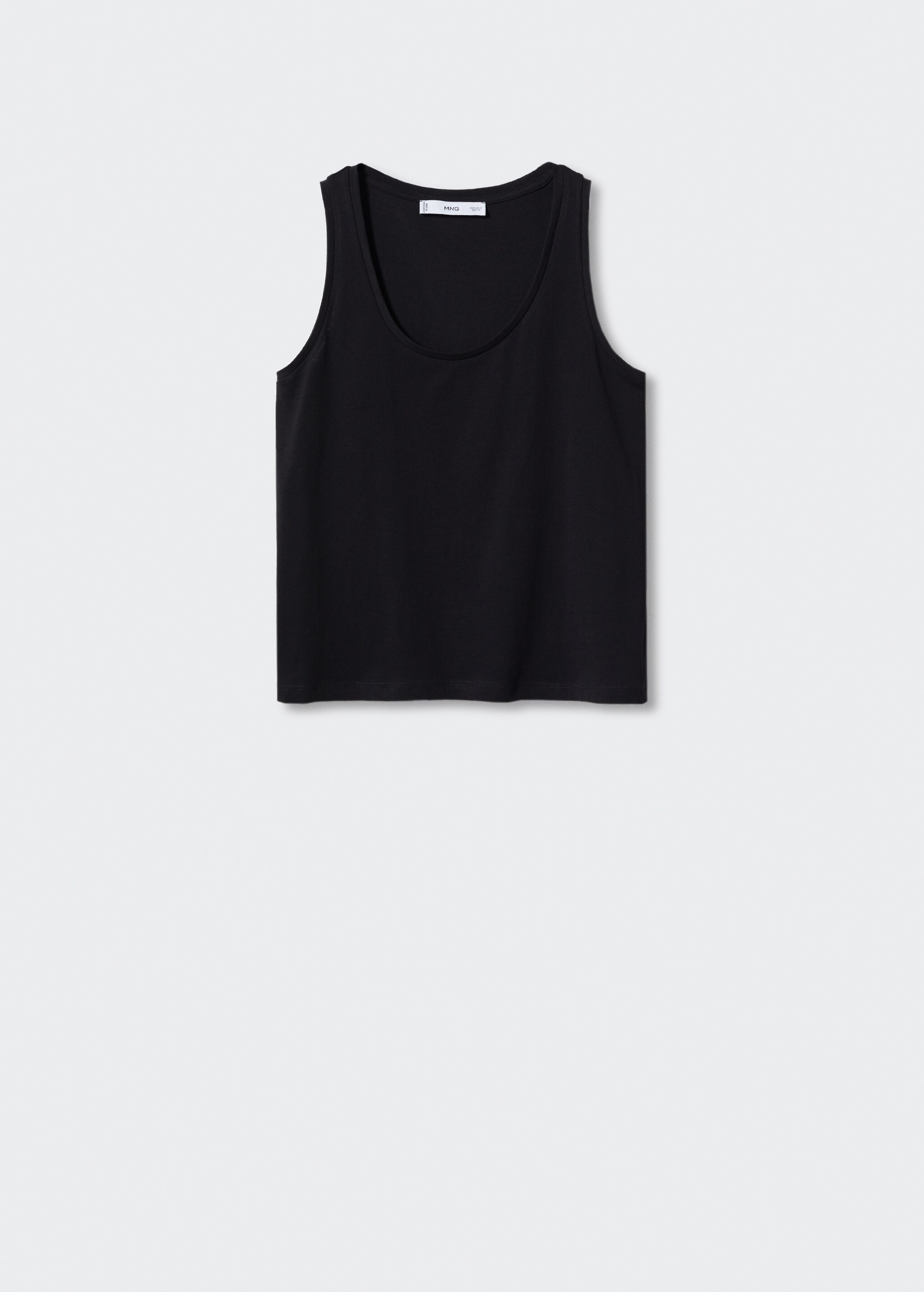 Cotton tank top - Article without model