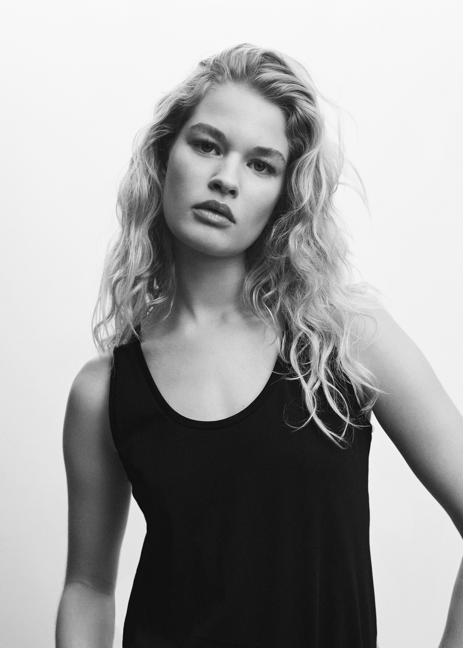Cotton tank top - Details of the article 1