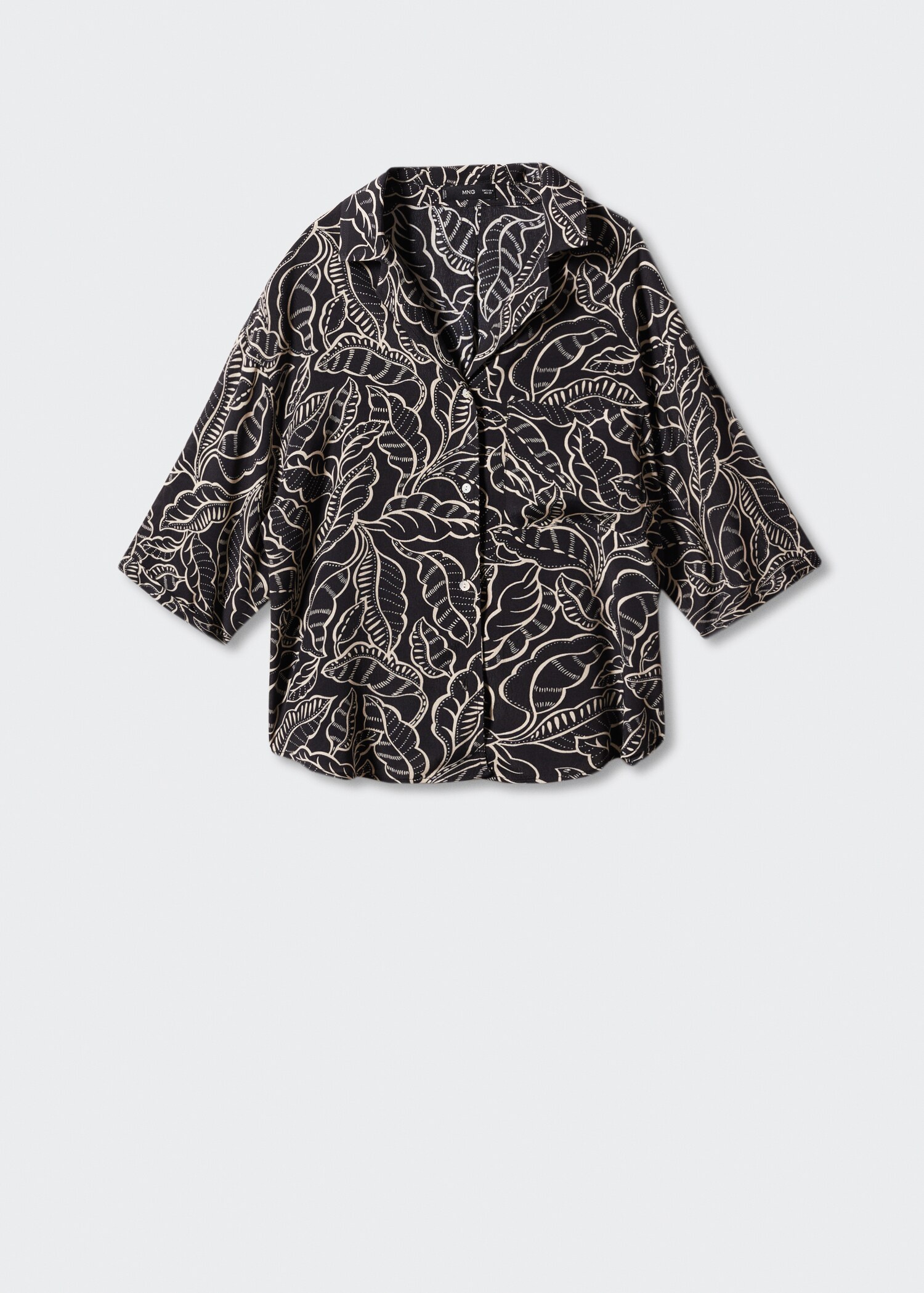 Floral short-sleeved t-shirt - Article without model