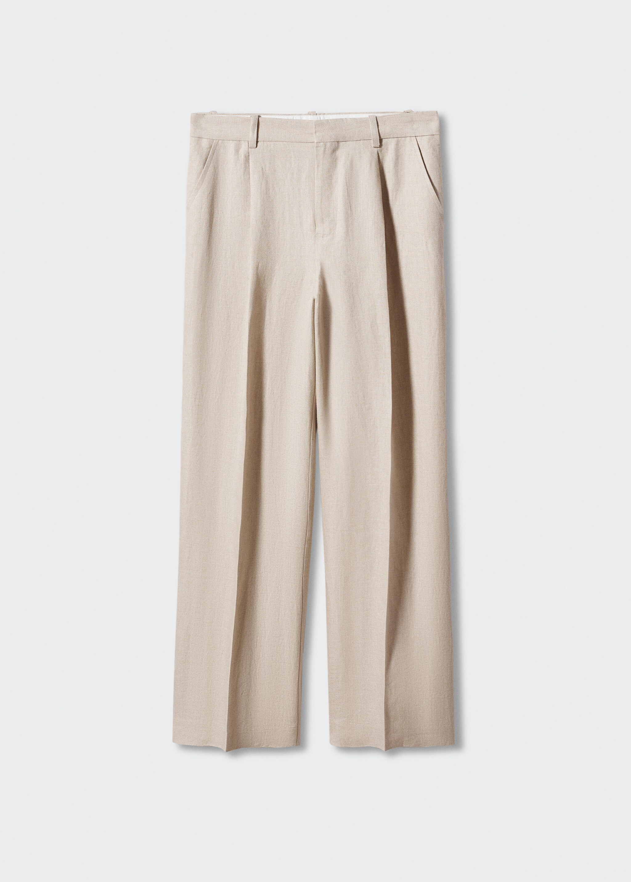 Linen suit trousers - Article without model