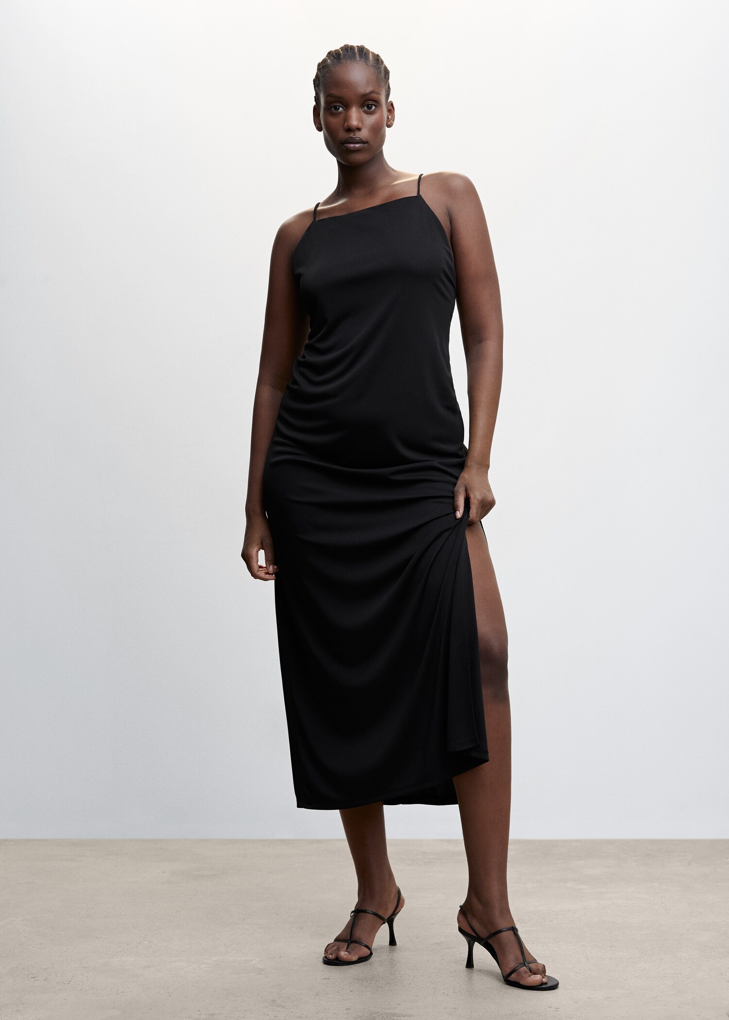 Scoop-back bodycon dress - Details of the article 3