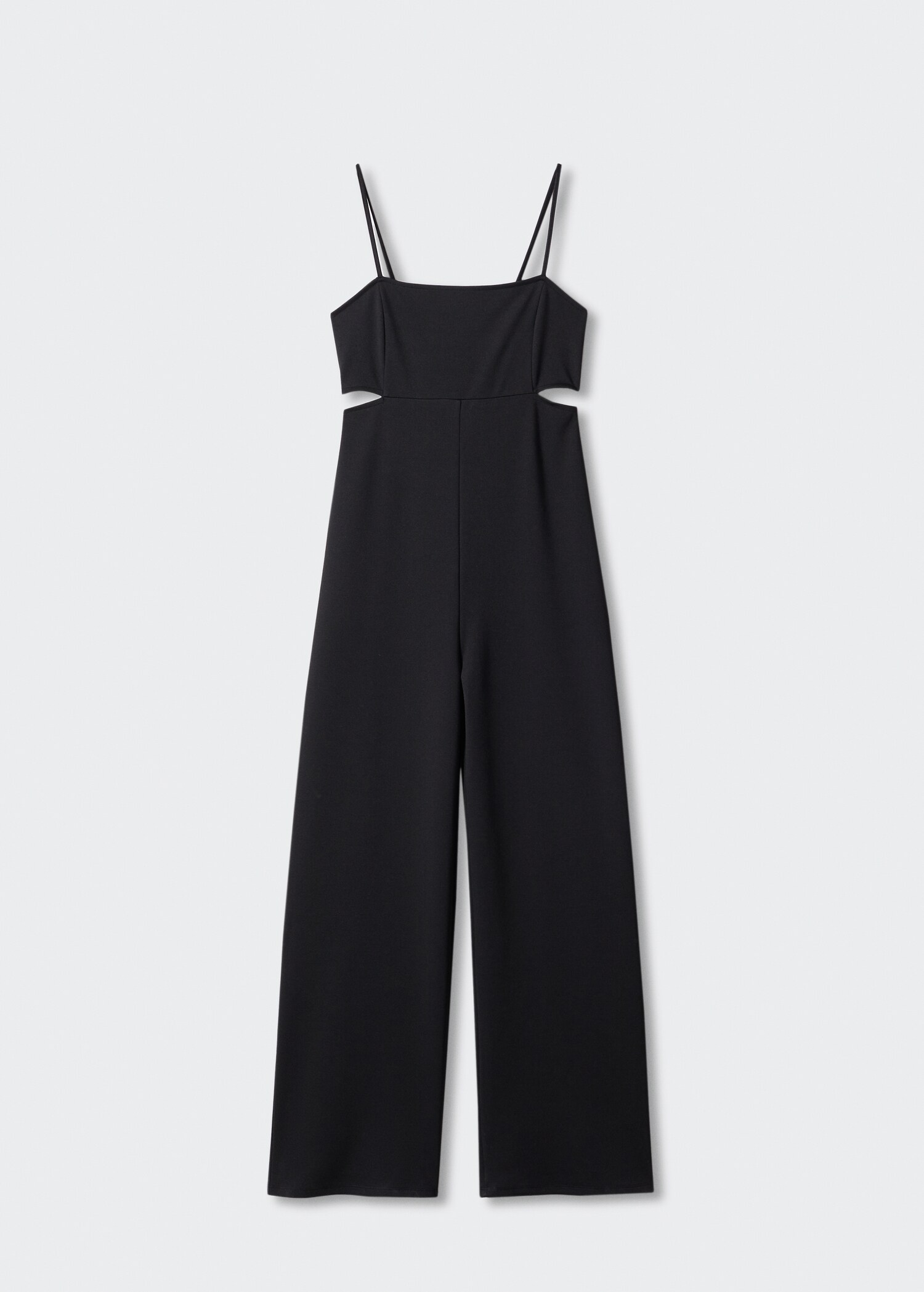 Langer Jumpsuit mit Schlitzen - Artikel ohne Model