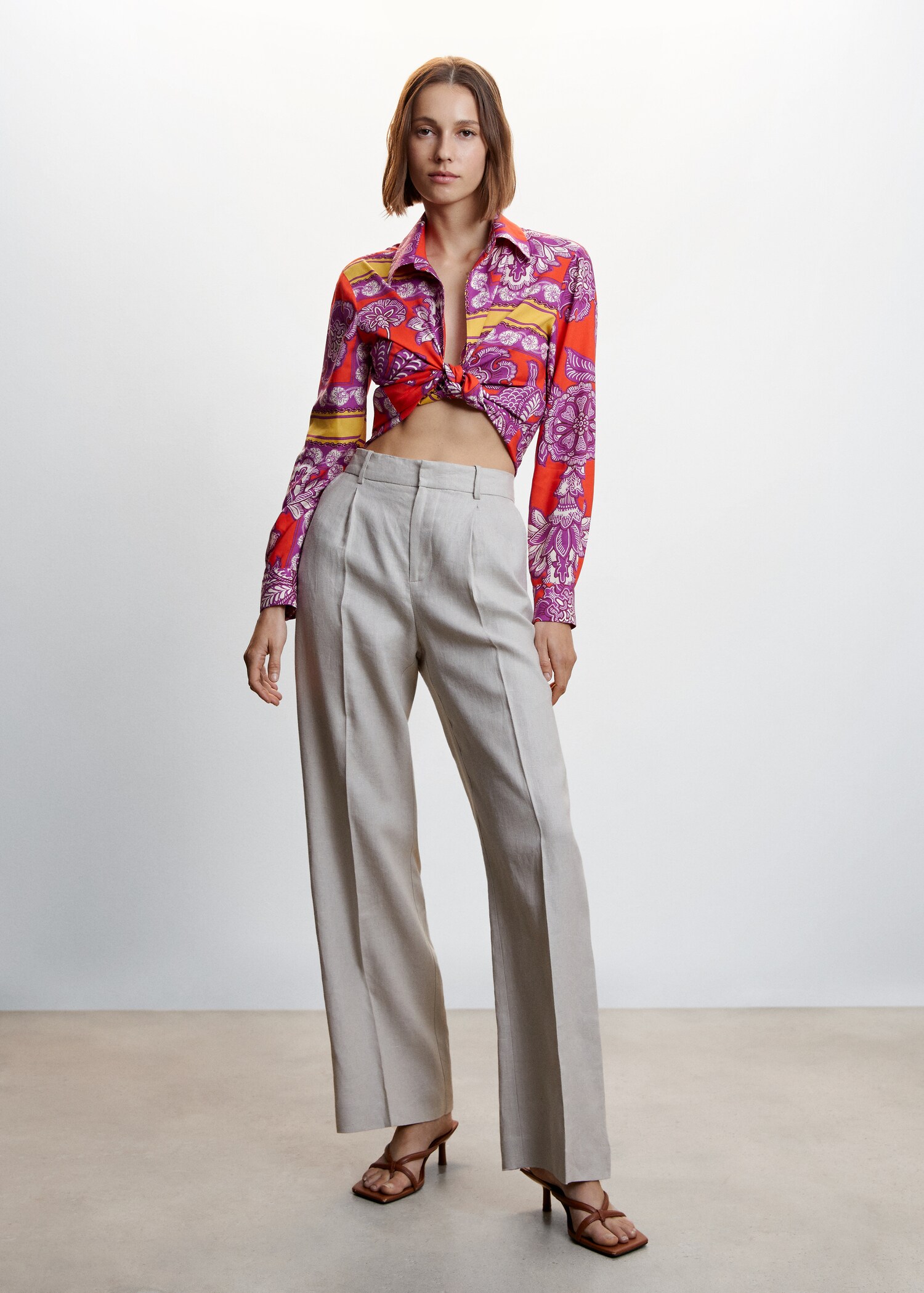 Camisa estampada lazo - Detalle del artículo 2