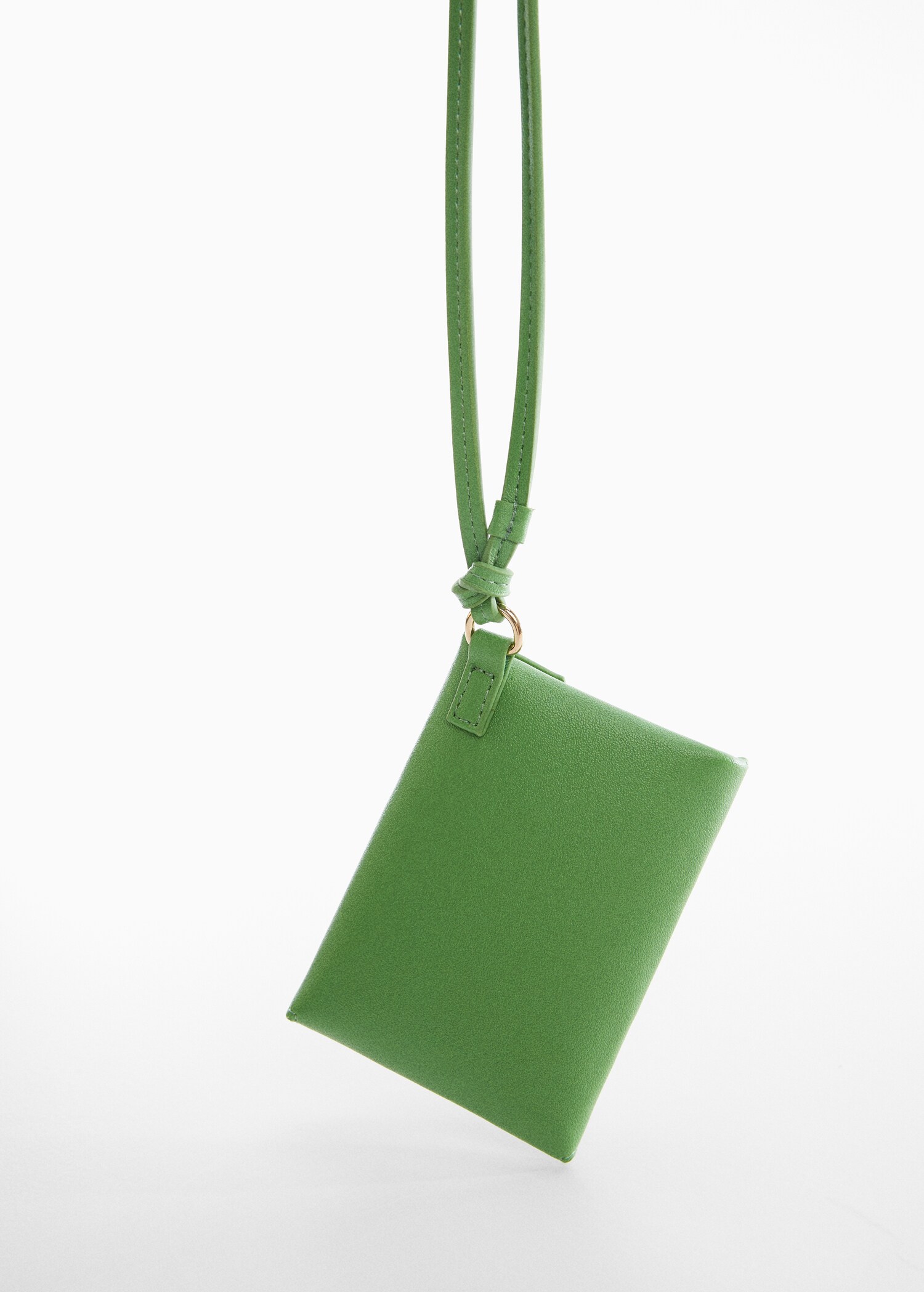 Purse with button flap  - Details of the article 1
