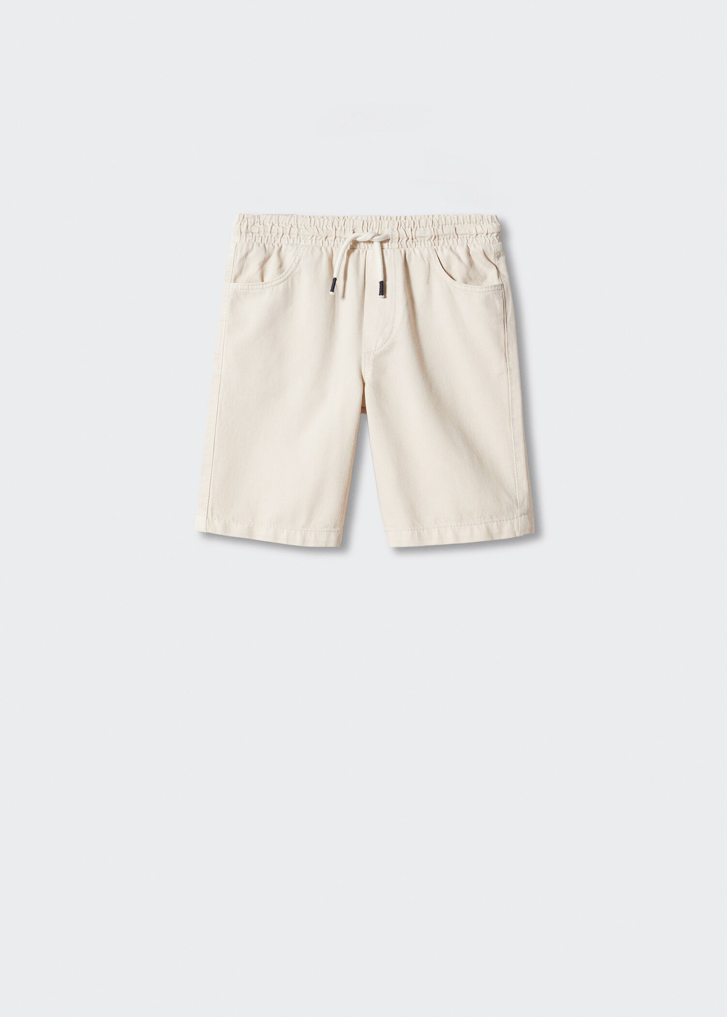 Cotton shorts with elastic waist - Article without model