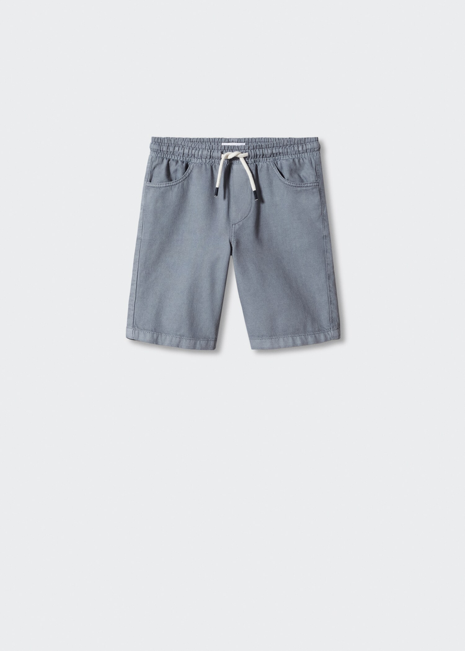 Cotton shorts with elastic waist - Article without model