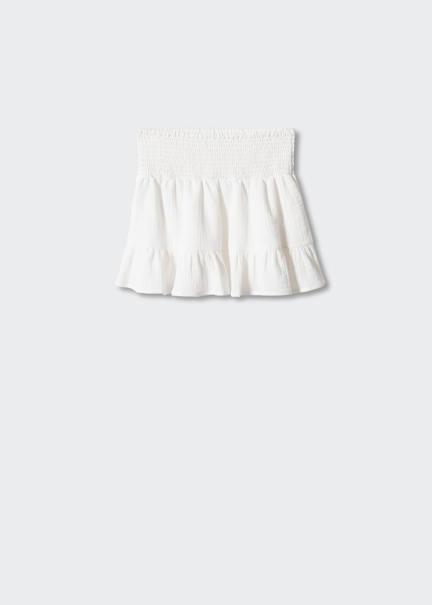 Rok met gesmokt detail - Artikel zonder model