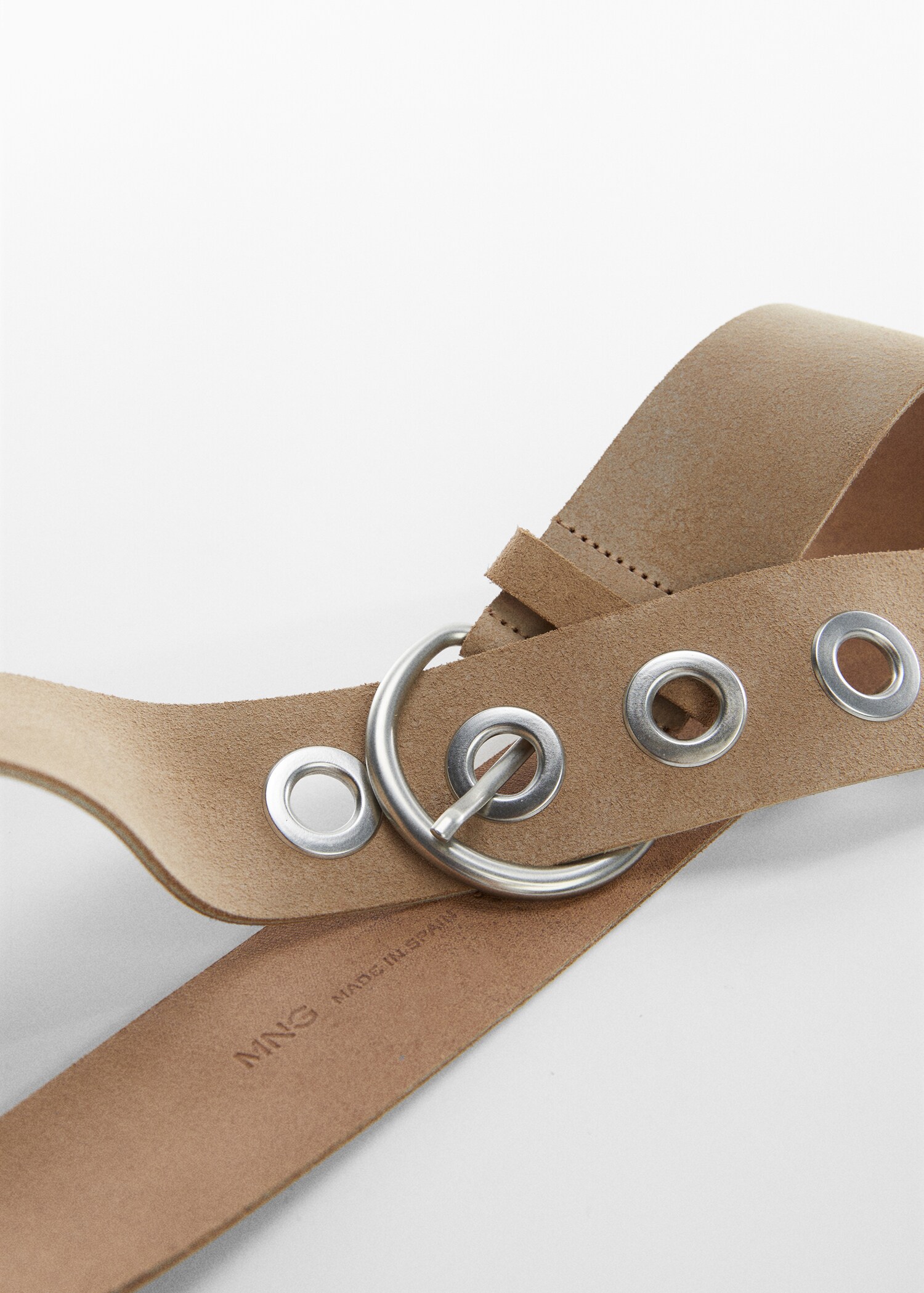 Ceinture en cuir anneaux - Détail de l'article 1
