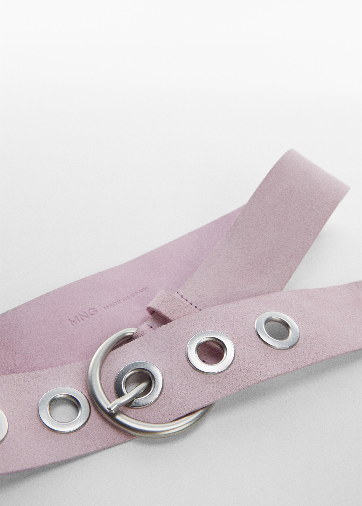Ceinture en cuir anneaux - Détail de l'article 1