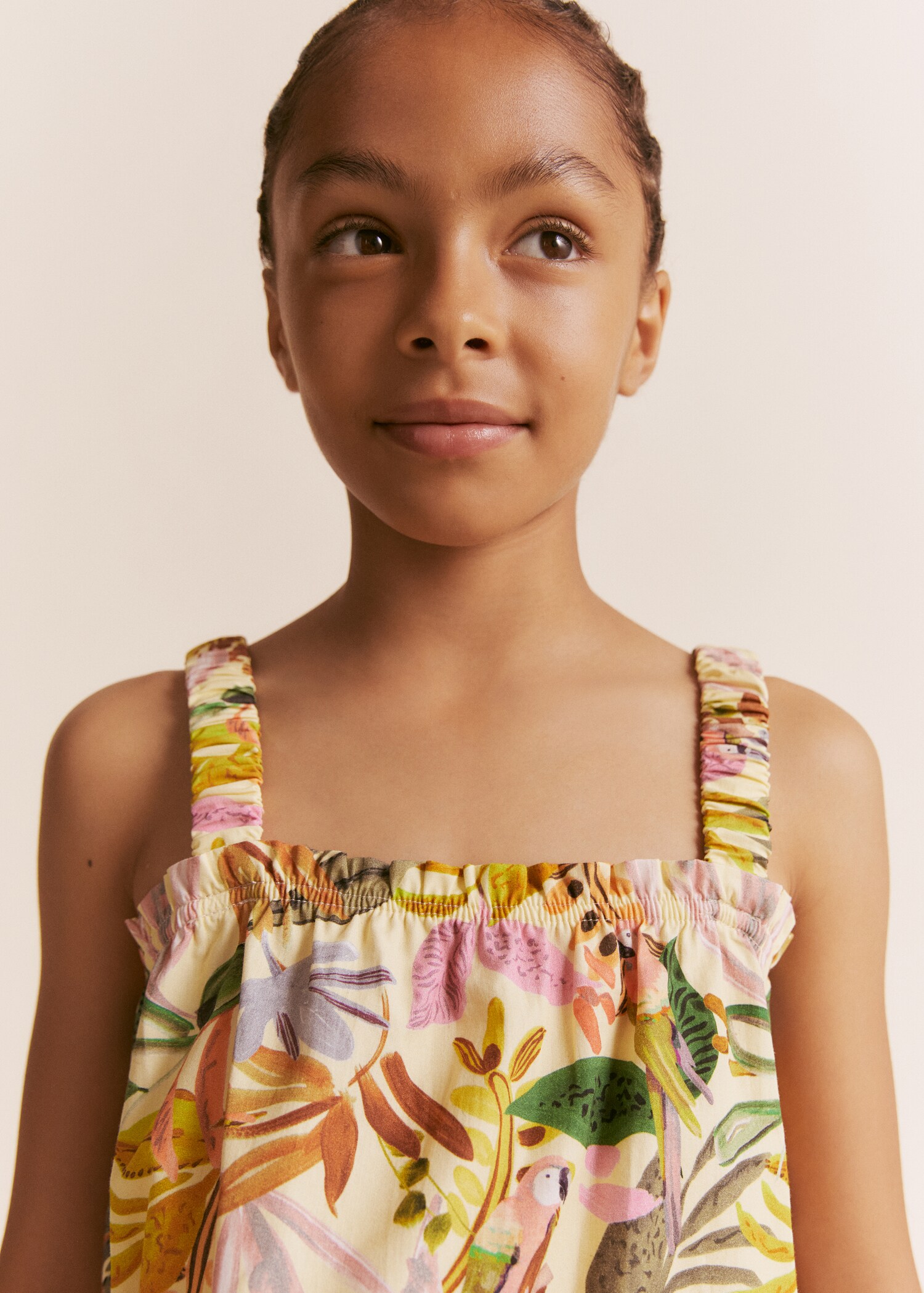 Printed cotton blouse - Details of the article 5