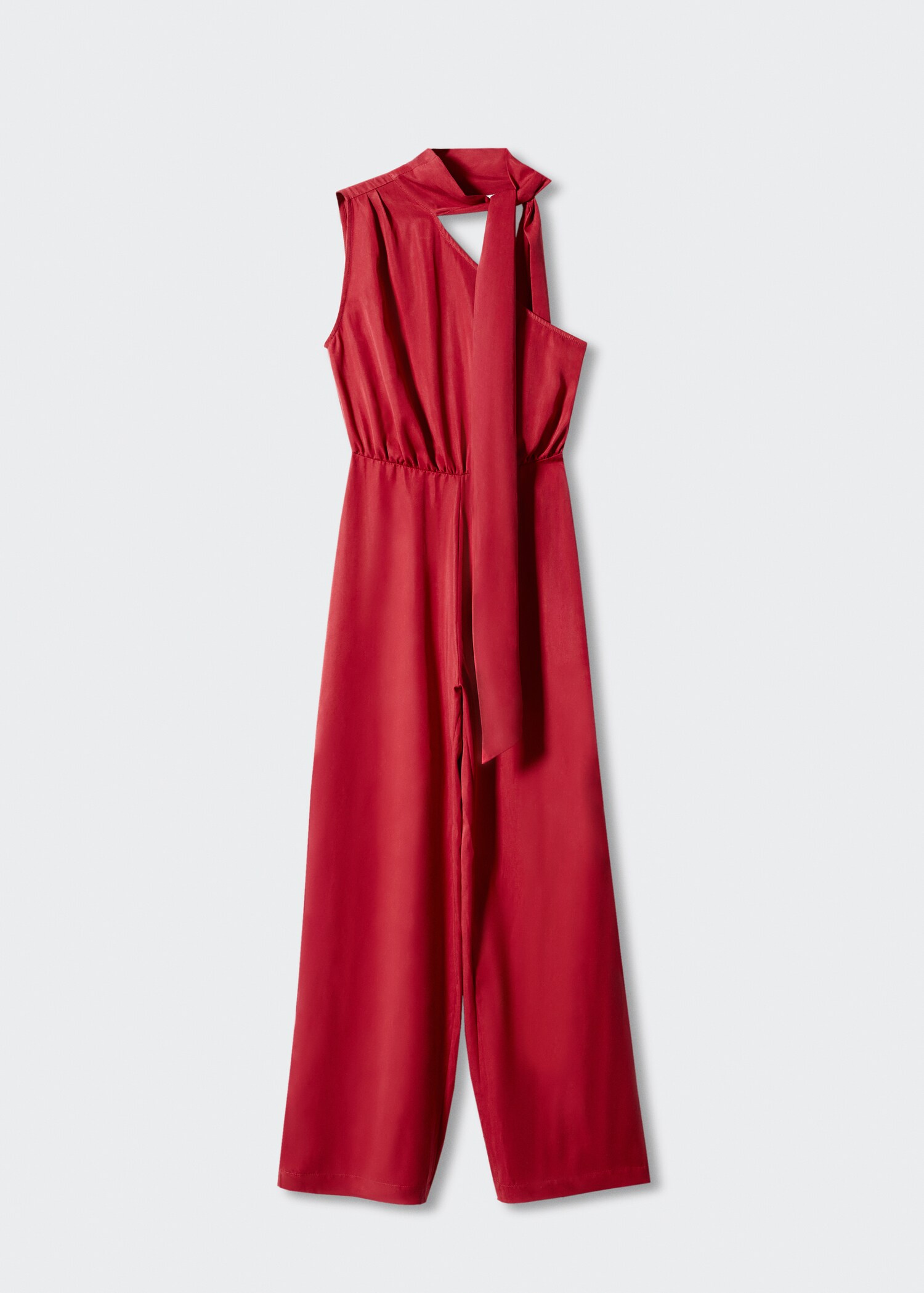 Asymmetric long jumpsuit - Article without model