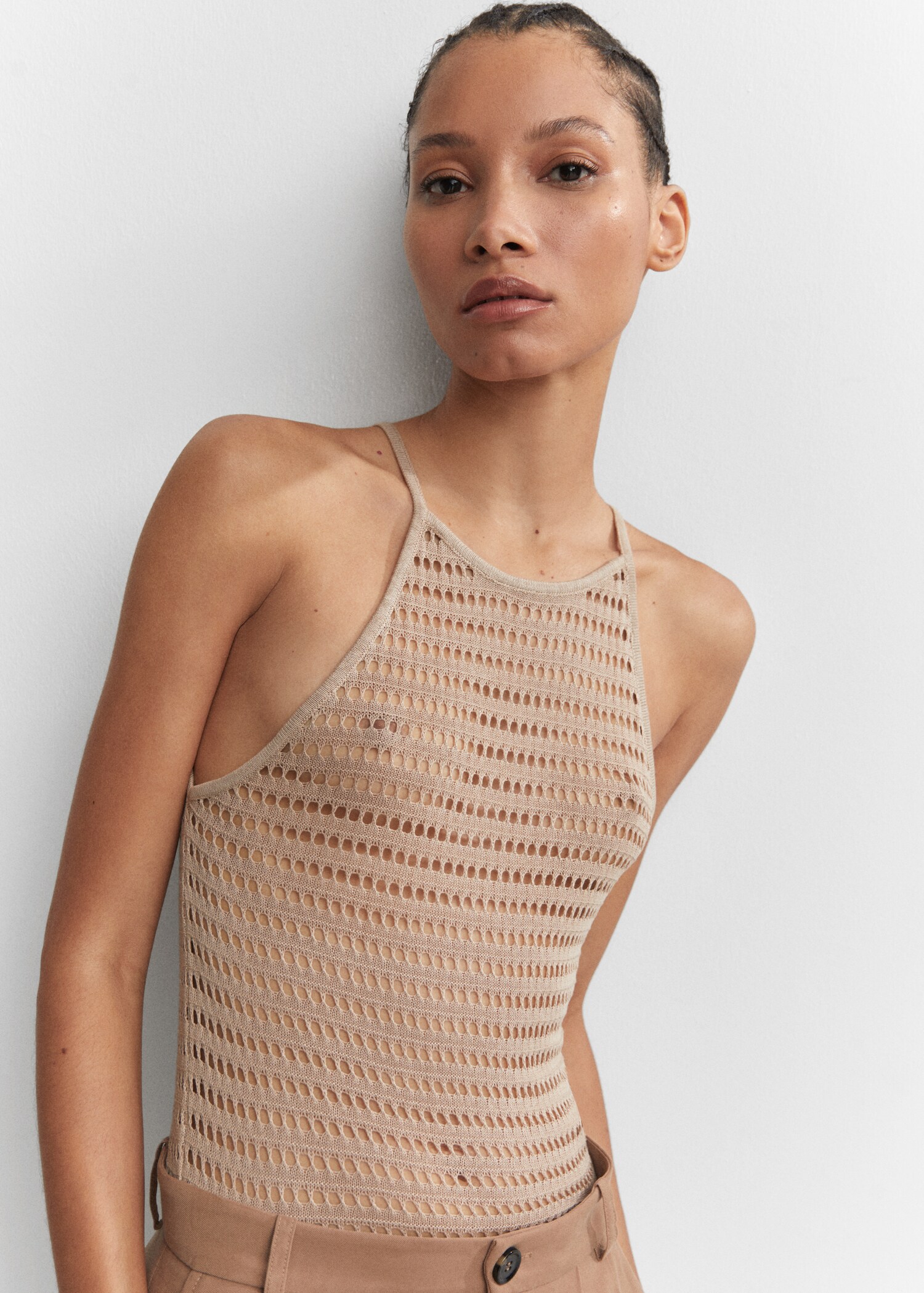 Top punt coll halter - Detall de l'article 1