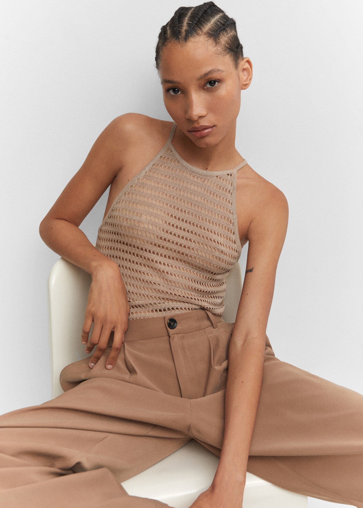 Top punt coll halter - Detall de l'article 2