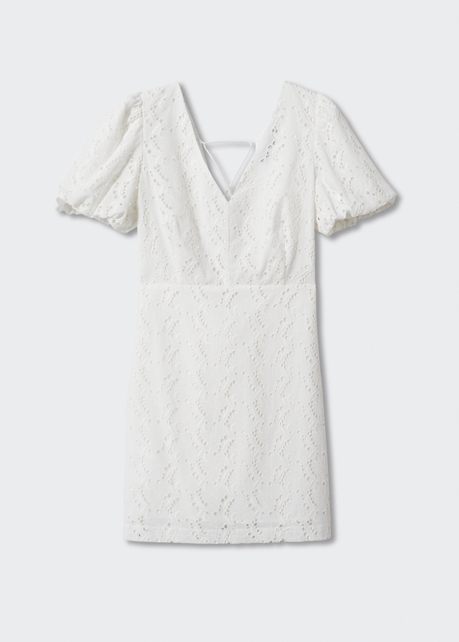 Cotton cross back dress - Article without model