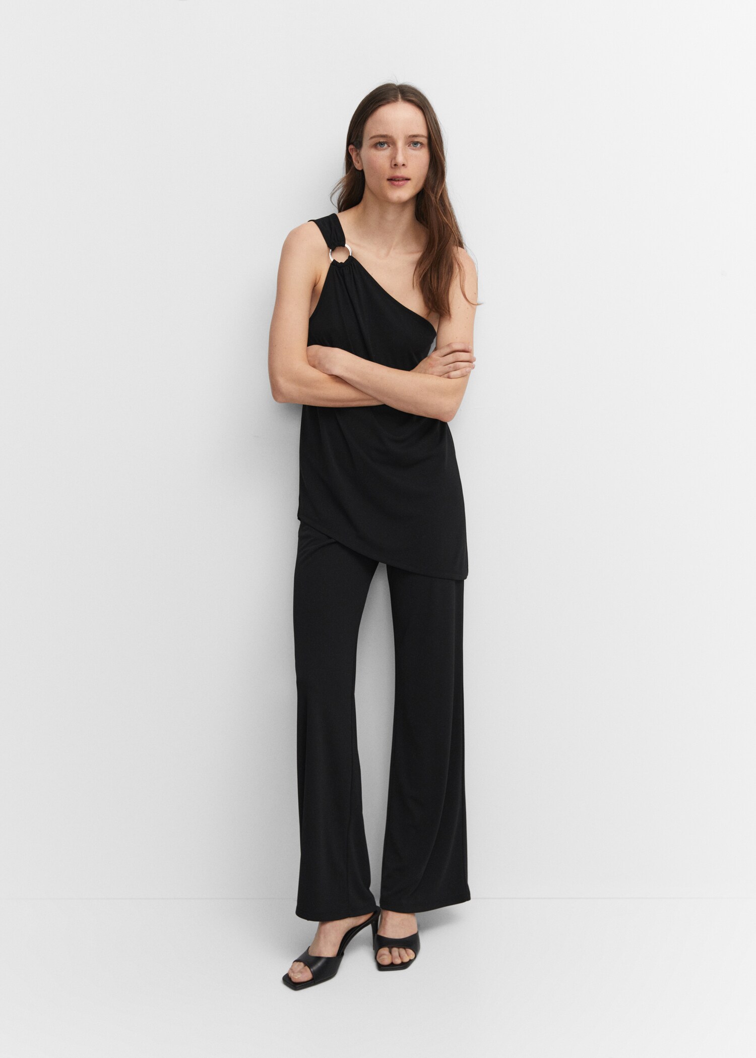 Wideleg-Hose mit hohem Bund - Detail des Artikels 2