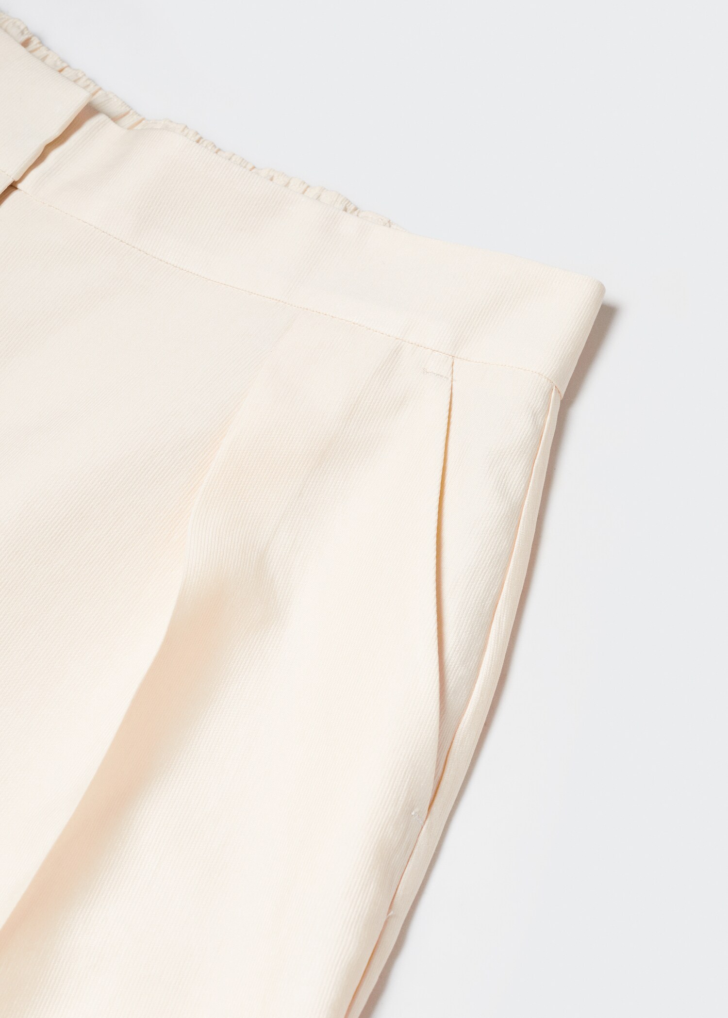 Straight-fit pleated pants - Details of the article 8