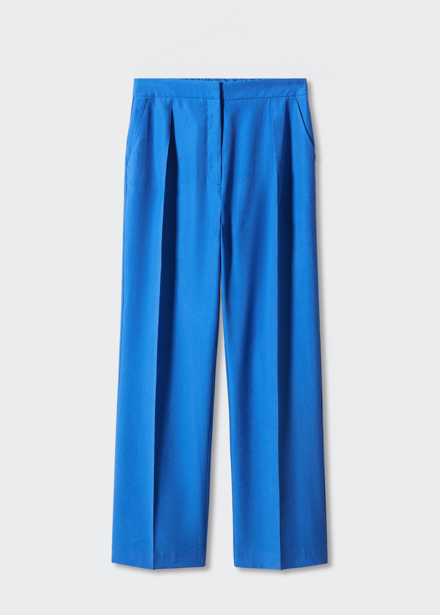 Straight-fit pleated pants - Article without model