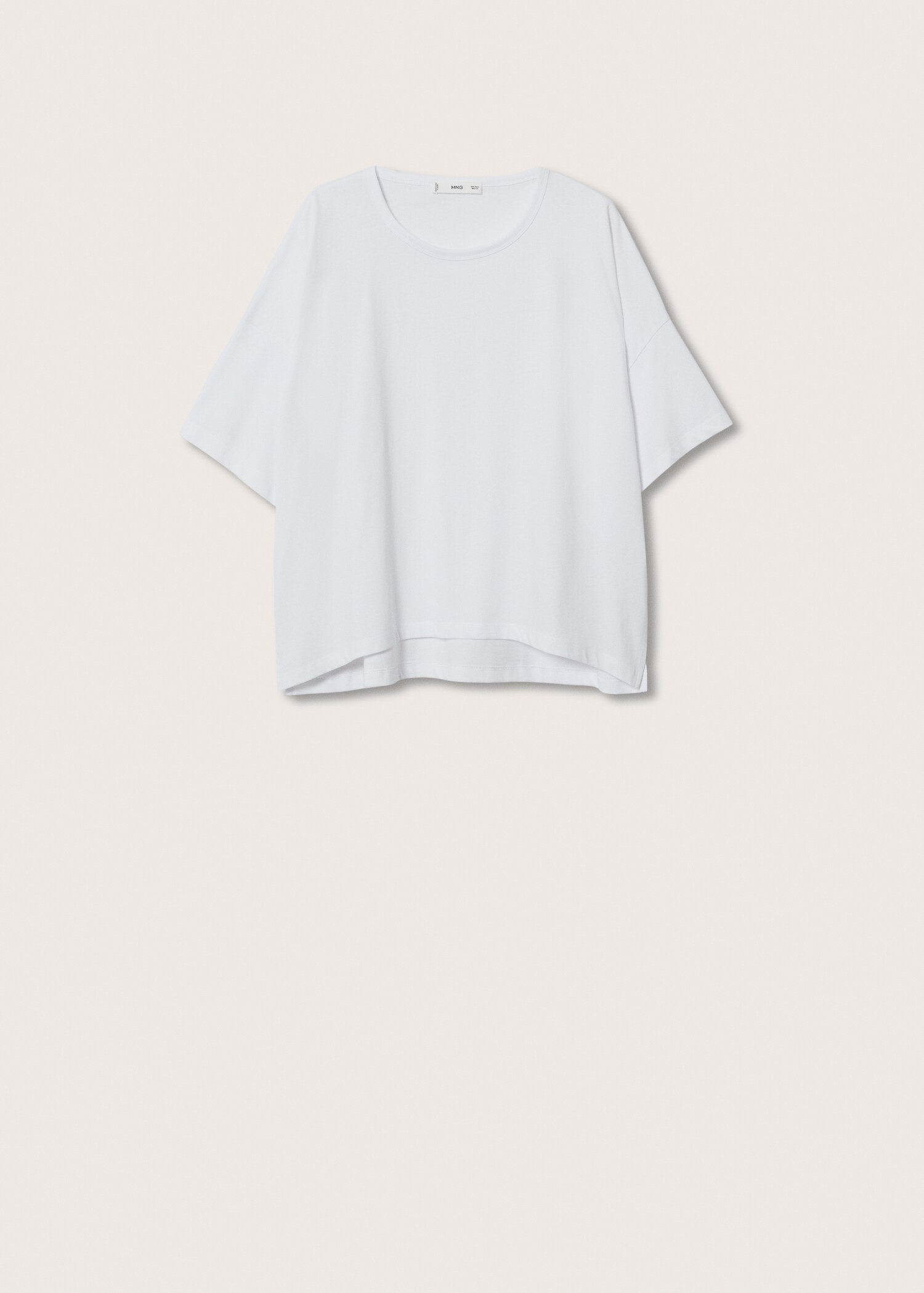 Oversize cotton T-shirt - Article without model