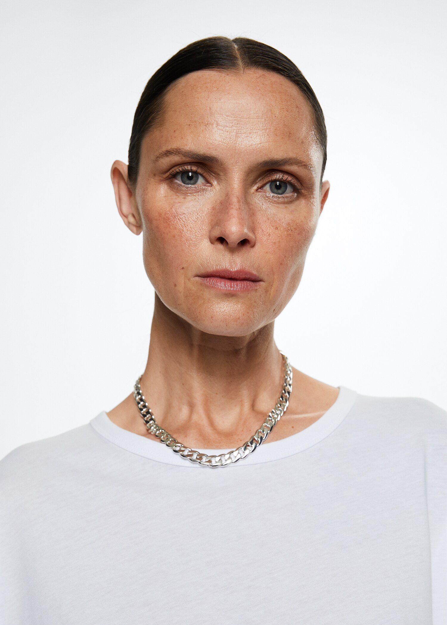 Oversize cotton T-shirt - Details of the article 1