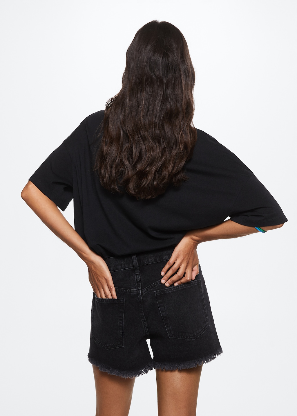 Camiseta oversize algodon