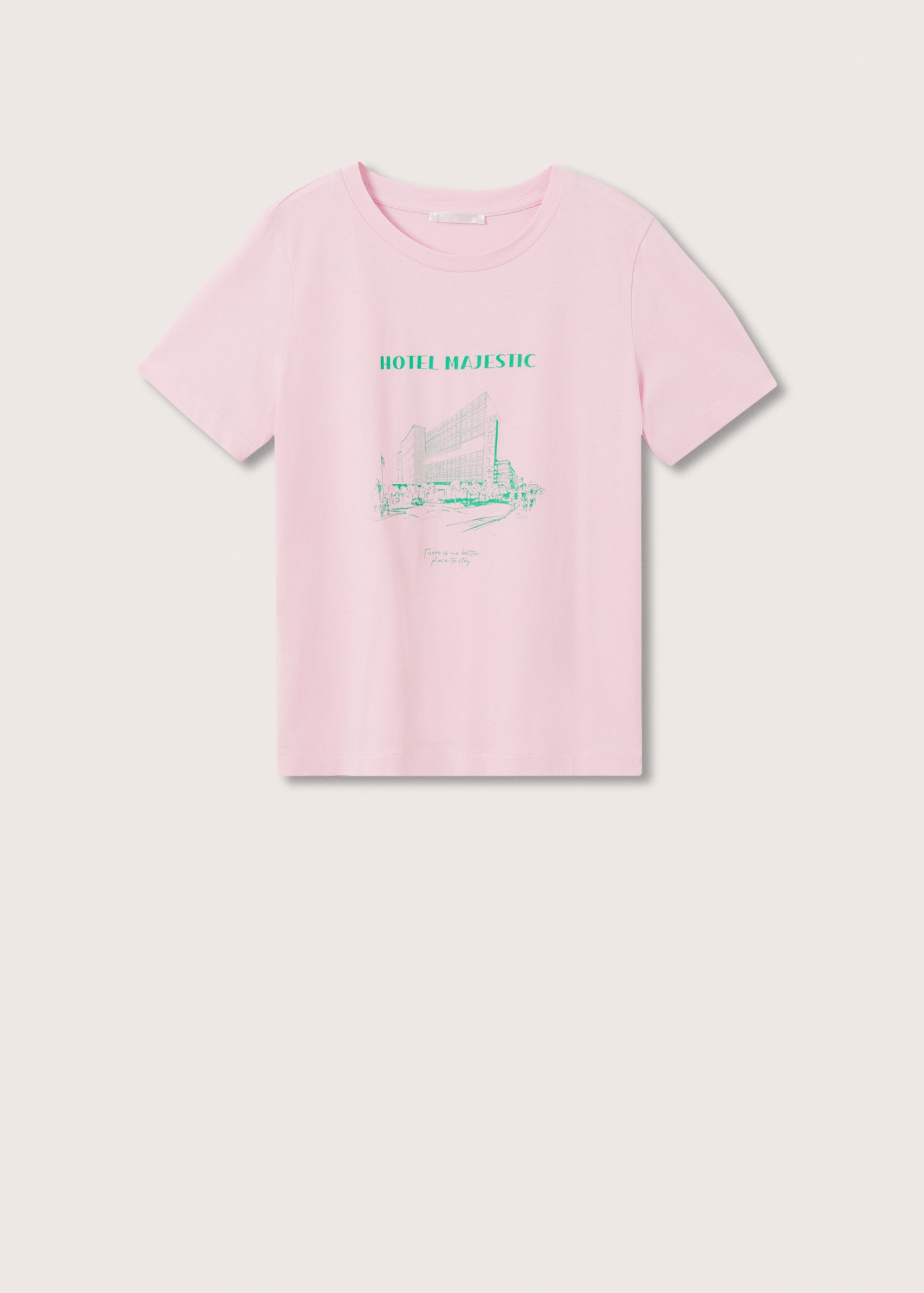 Bedrucktes Baumwoll-T-Shirt - Artikel ohne Model
